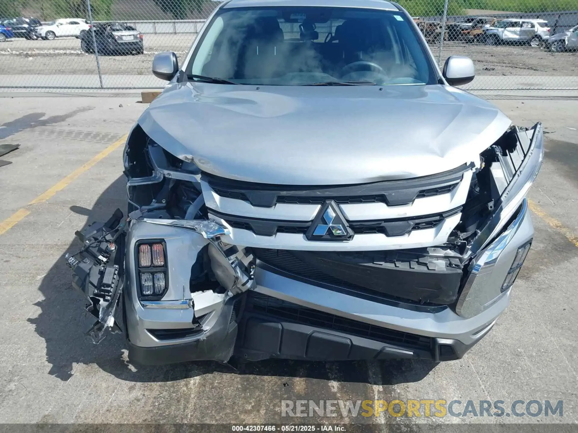 6 Photograph of a damaged car JA4ARUAU0PU011547 MITSUBISHI OUTLANDER SPORT 2023