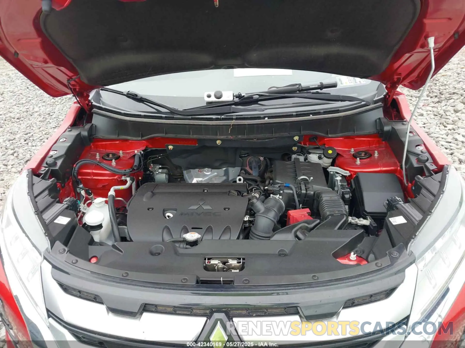 10 Photograph of a damaged car JA4ARUAU2PU002719 MITSUBISHI OUTLANDER SPORT 2023