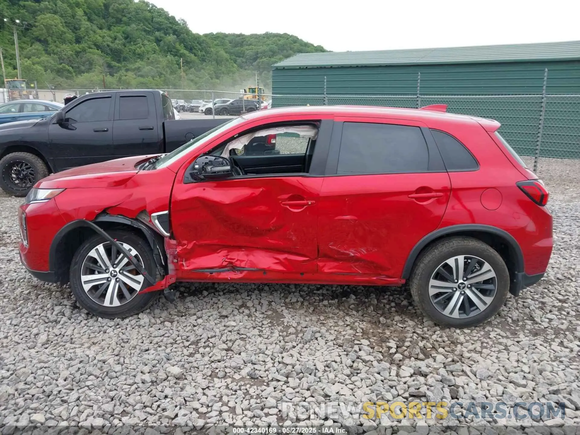 14 Photograph of a damaged car JA4ARUAU2PU002719 MITSUBISHI OUTLANDER SPORT 2023