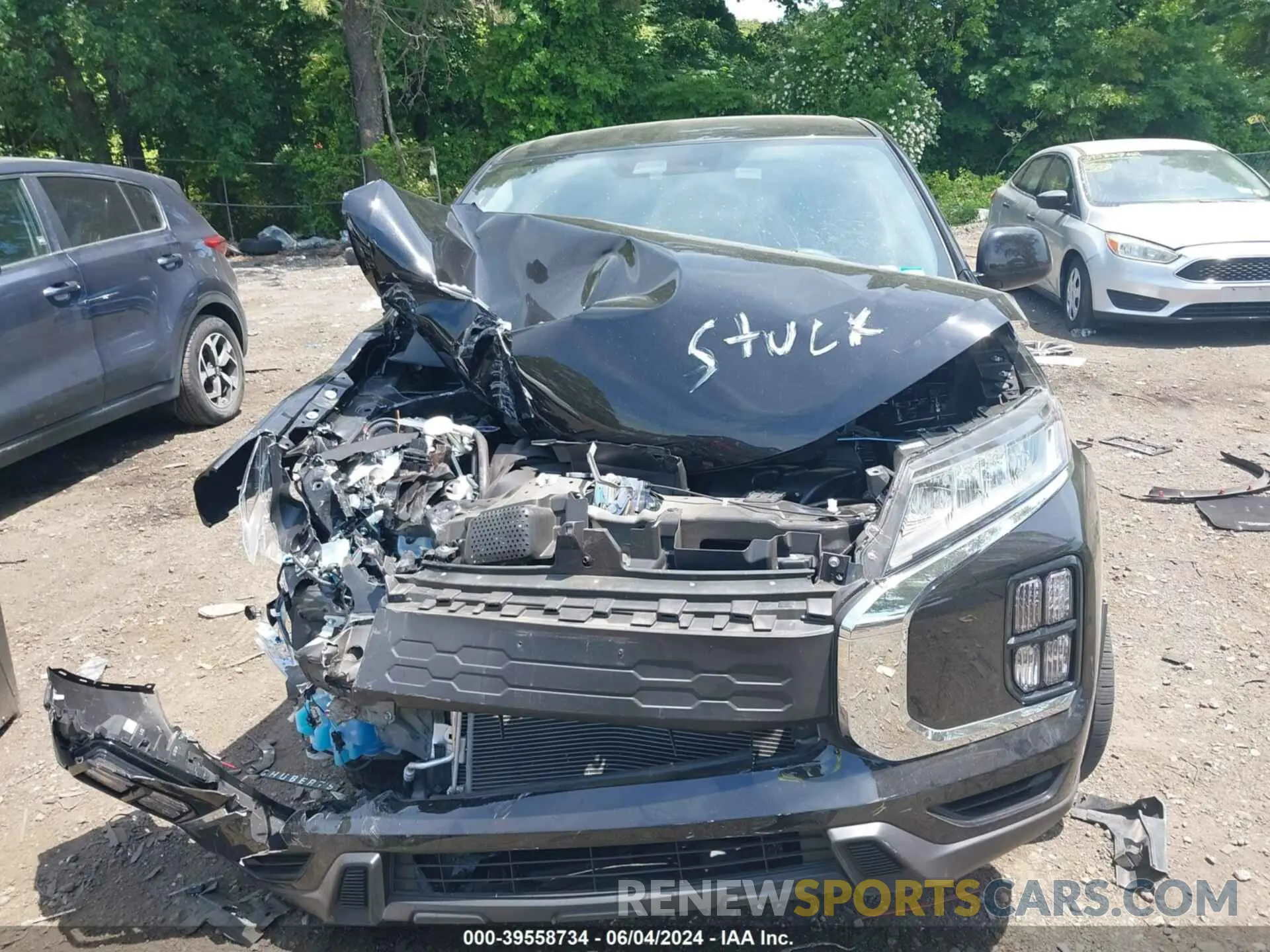 12 Photograph of a damaged car JA4ARUAU2PU008729 MITSUBISHI OUTLANDER SPORT 2023