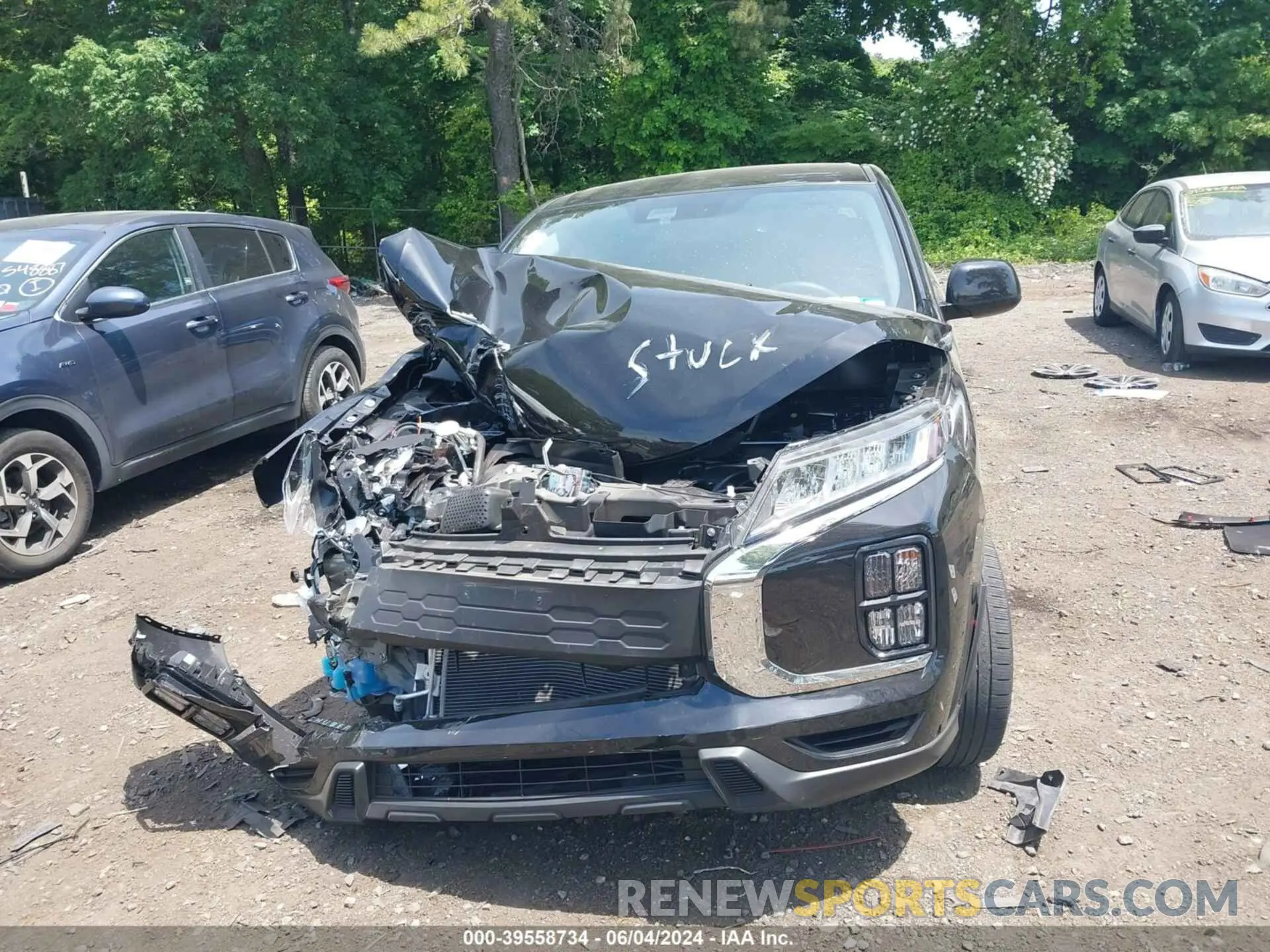 6 Photograph of a damaged car JA4ARUAU2PU008729 MITSUBISHI OUTLANDER SPORT 2023
