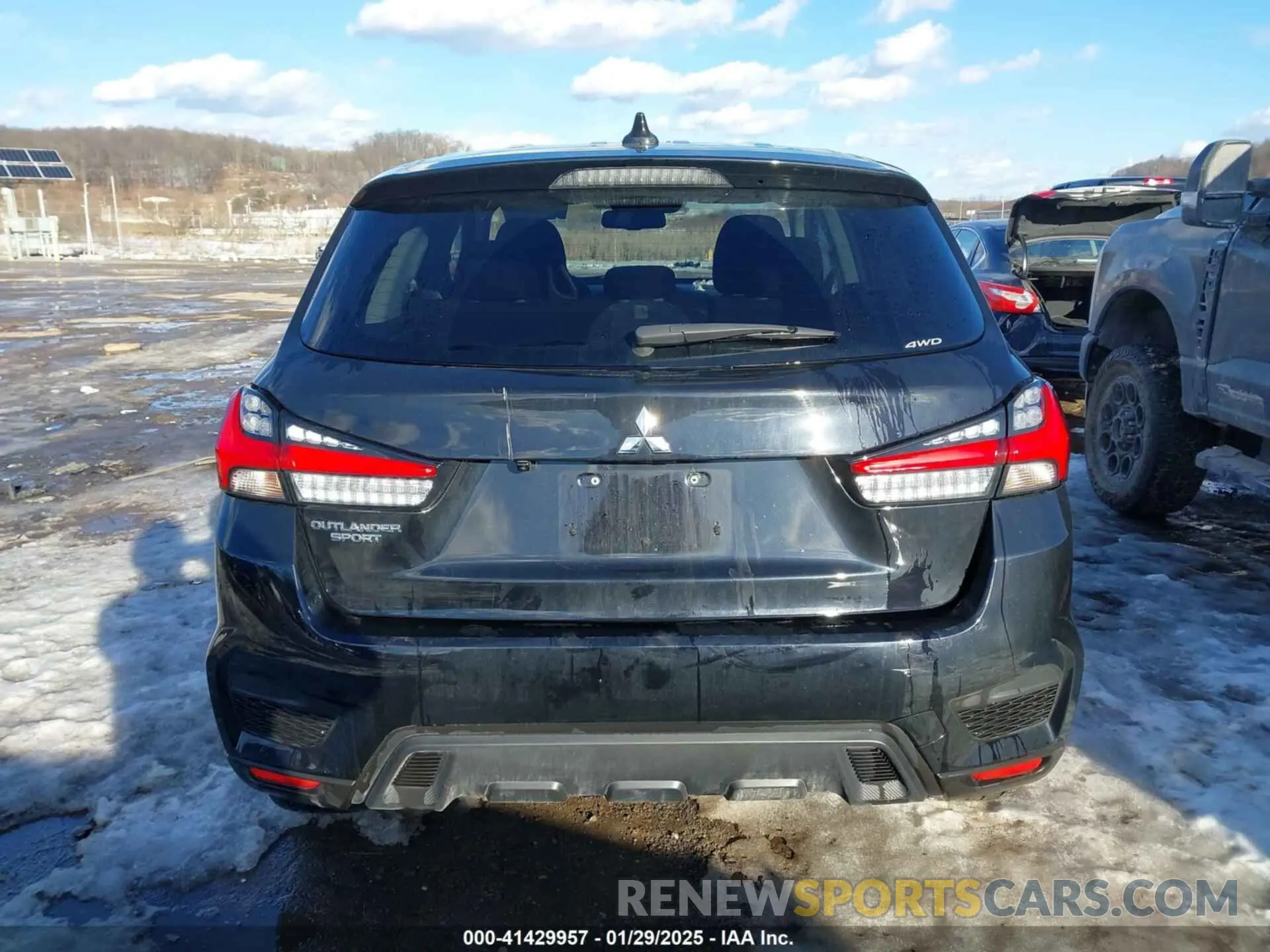 16 Photograph of a damaged car JA4ARUAU3PU004821 MITSUBISHI OUTLANDER SPORT 2023