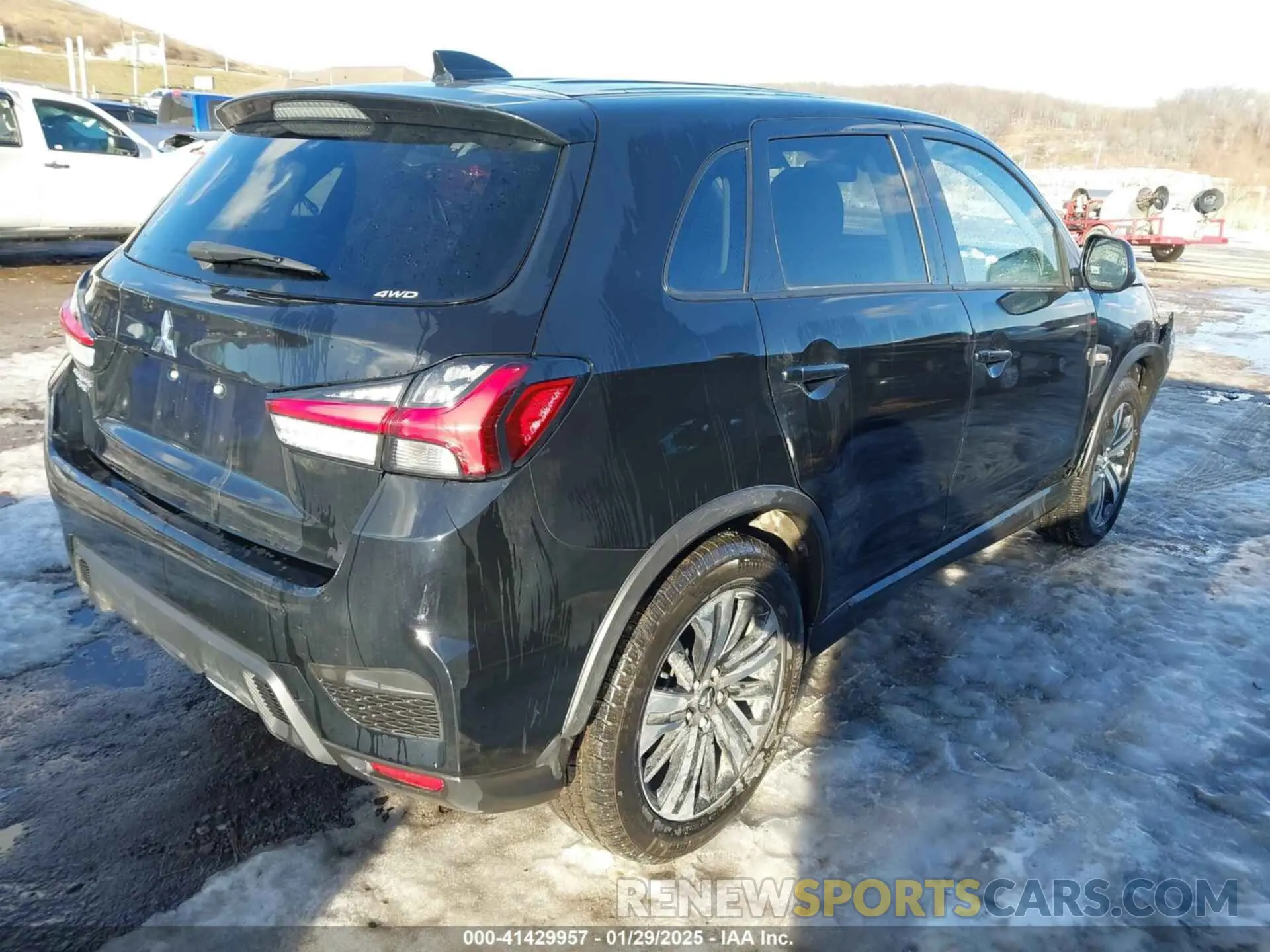 4 Photograph of a damaged car JA4ARUAU3PU004821 MITSUBISHI OUTLANDER SPORT 2023