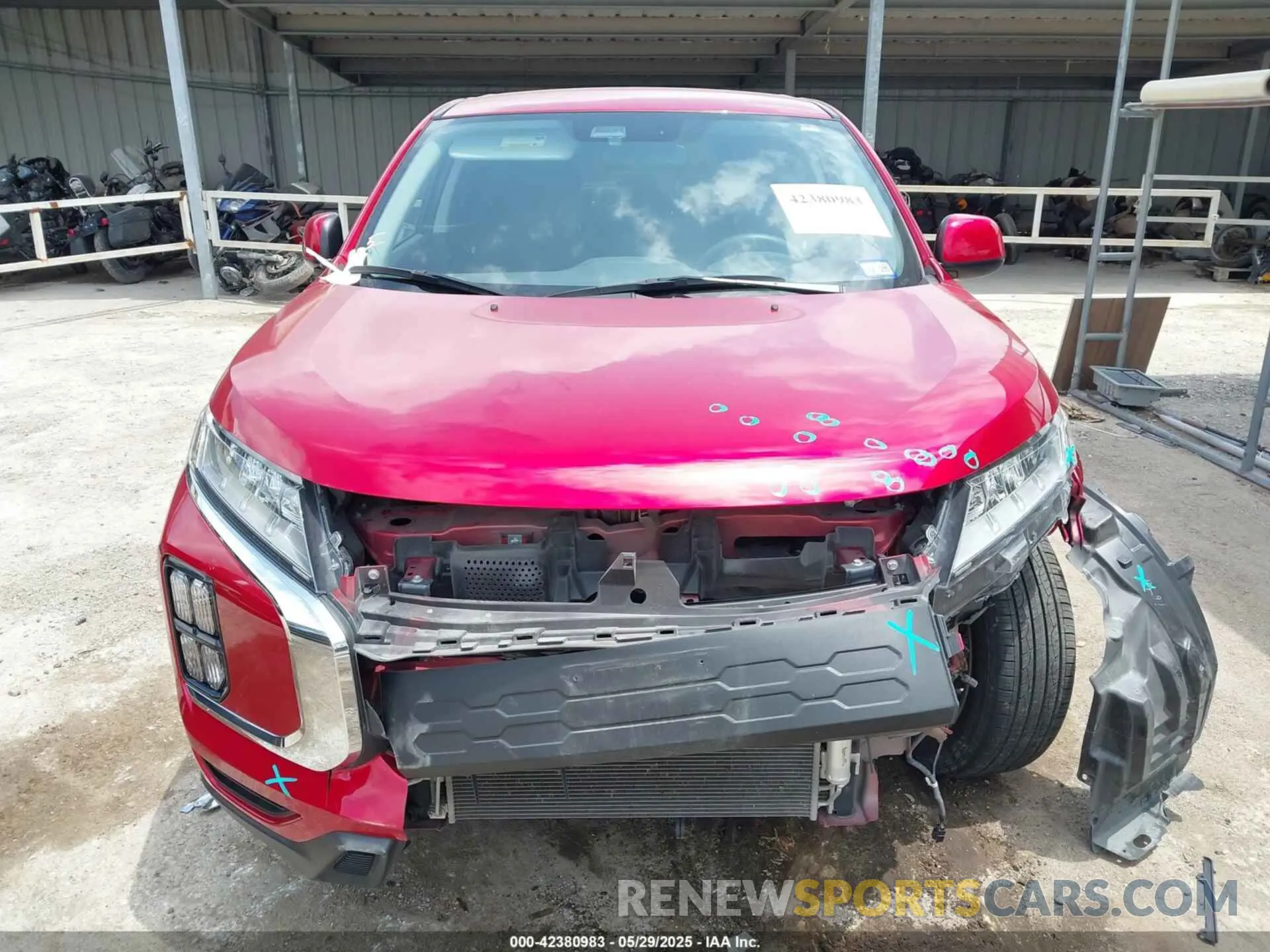 12 Photograph of a damaged car JA4ARUAU4PU003502 MITSUBISHI OUTLANDER SPORT 2023