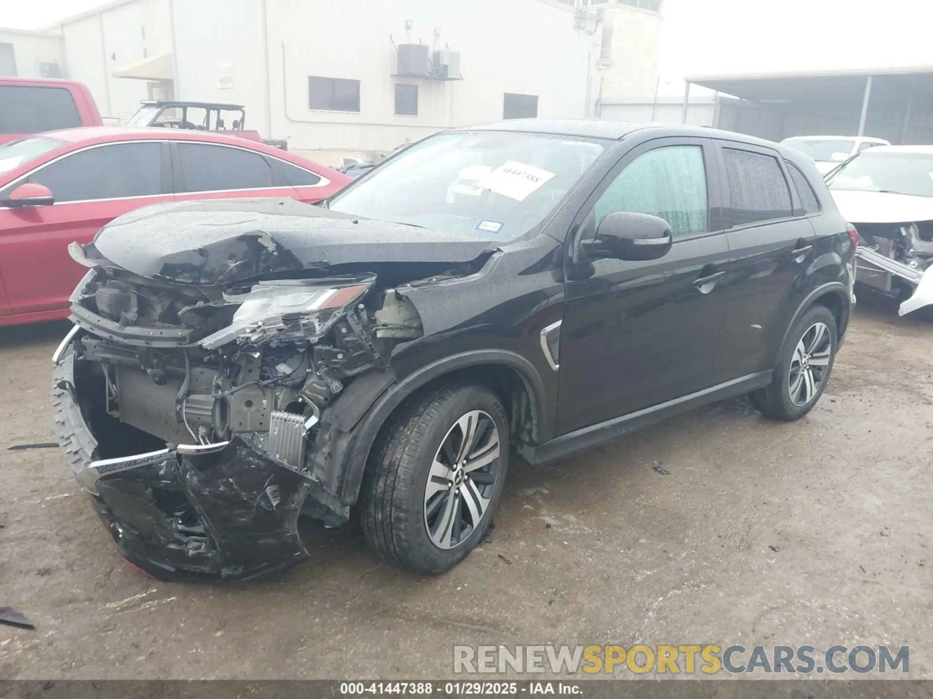 2 Photograph of a damaged car JA4ARUAU4PU013219 MITSUBISHI OUTLANDER SPORT 2023