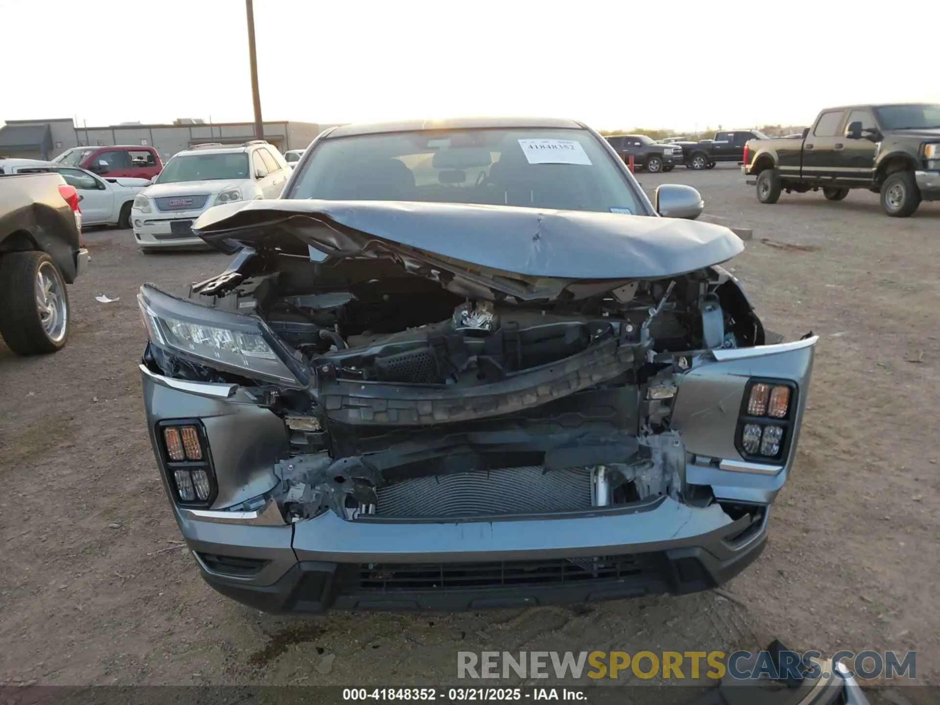 12 Photograph of a damaged car JA4ARUAU4PU015407 MITSUBISHI OUTLANDER SPORT 2023