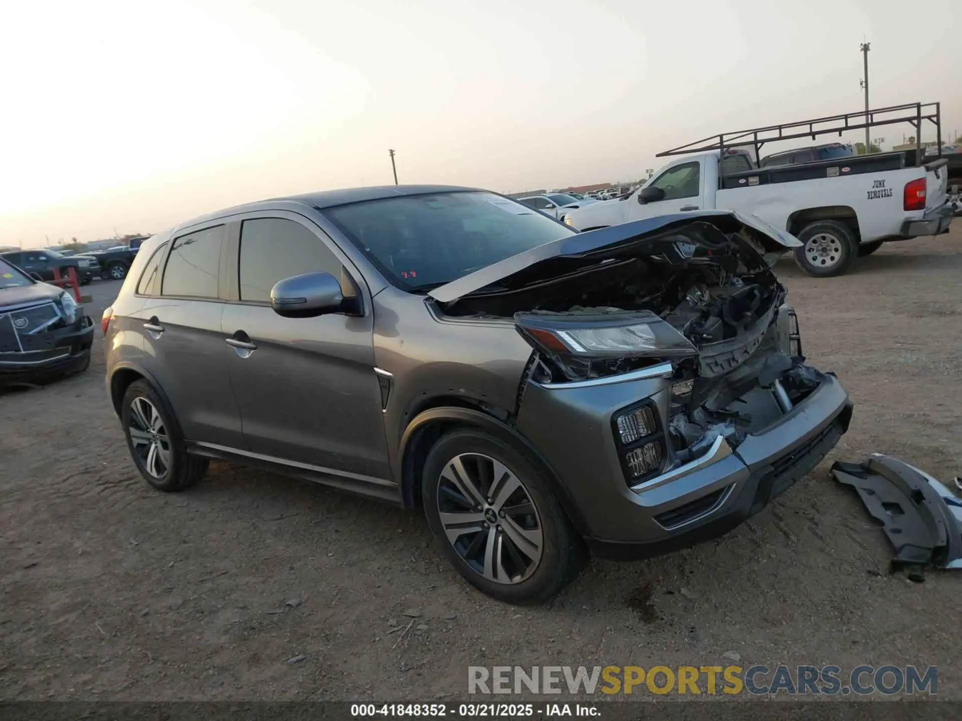 13 Photograph of a damaged car JA4ARUAU4PU015407 MITSUBISHI OUTLANDER SPORT 2023