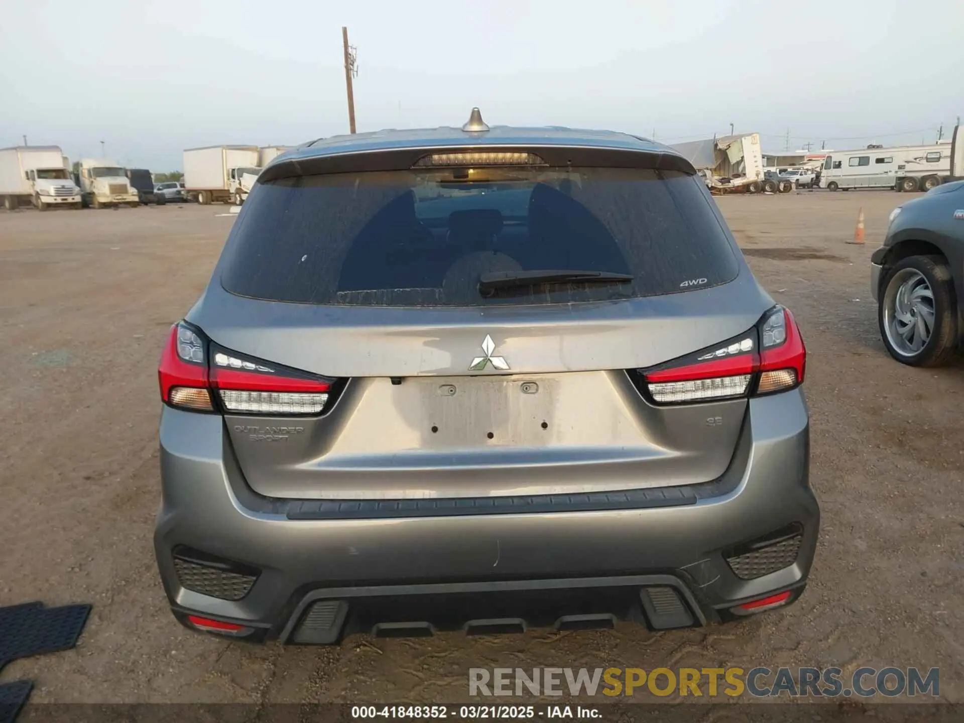16 Photograph of a damaged car JA4ARUAU4PU015407 MITSUBISHI OUTLANDER SPORT 2023