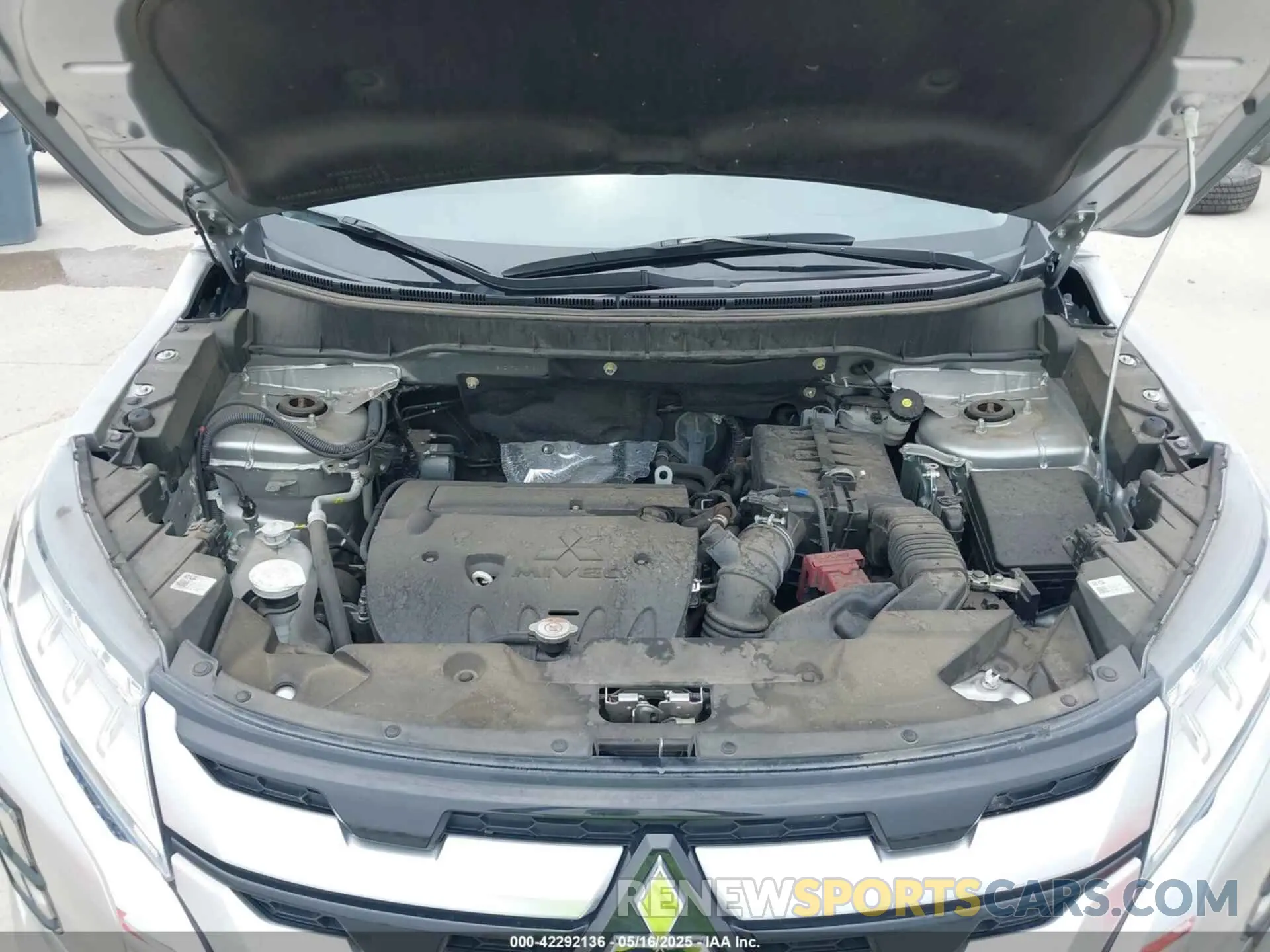10 Photograph of a damaged car JA4ARUAU5PU008160 MITSUBISHI OUTLANDER SPORT 2023