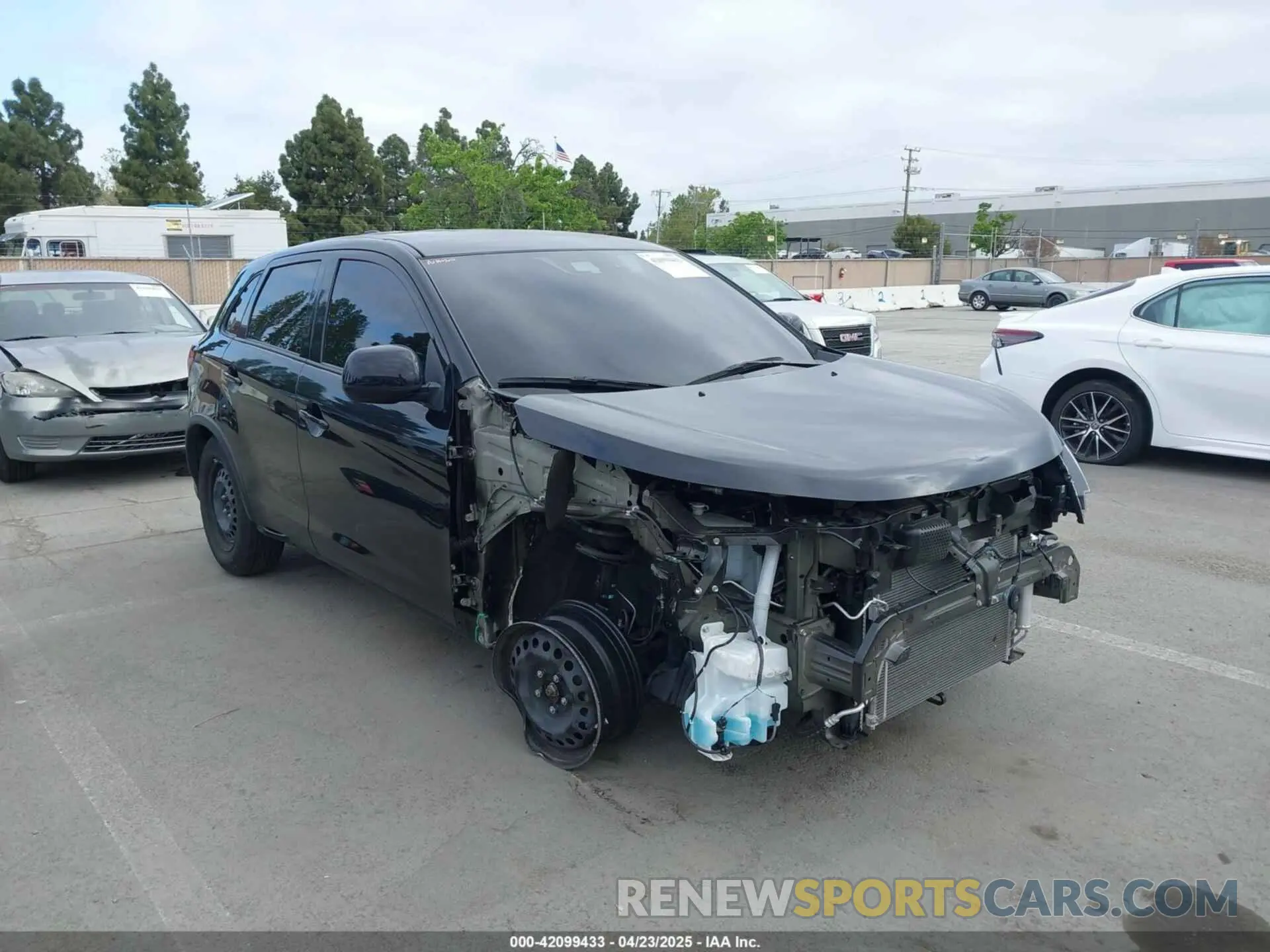 6 Photograph of a damaged car JA4ARUAU7PU010492 MITSUBISHI OUTLANDER SPORT 2023