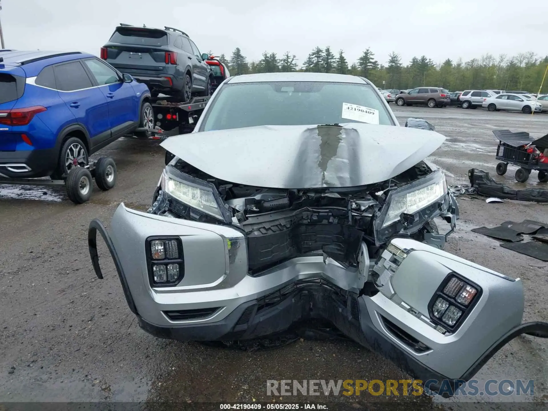 13 Photograph of a damaged car JA4ARUAU8PU002904 MITSUBISHI OUTLANDER SPORT 2023