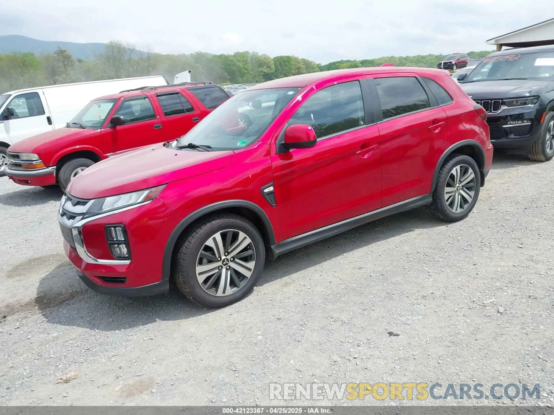 2 Photograph of a damaged car JA4ARUAU8PU011019 MITSUBISHI OUTLANDER SPORT 2023