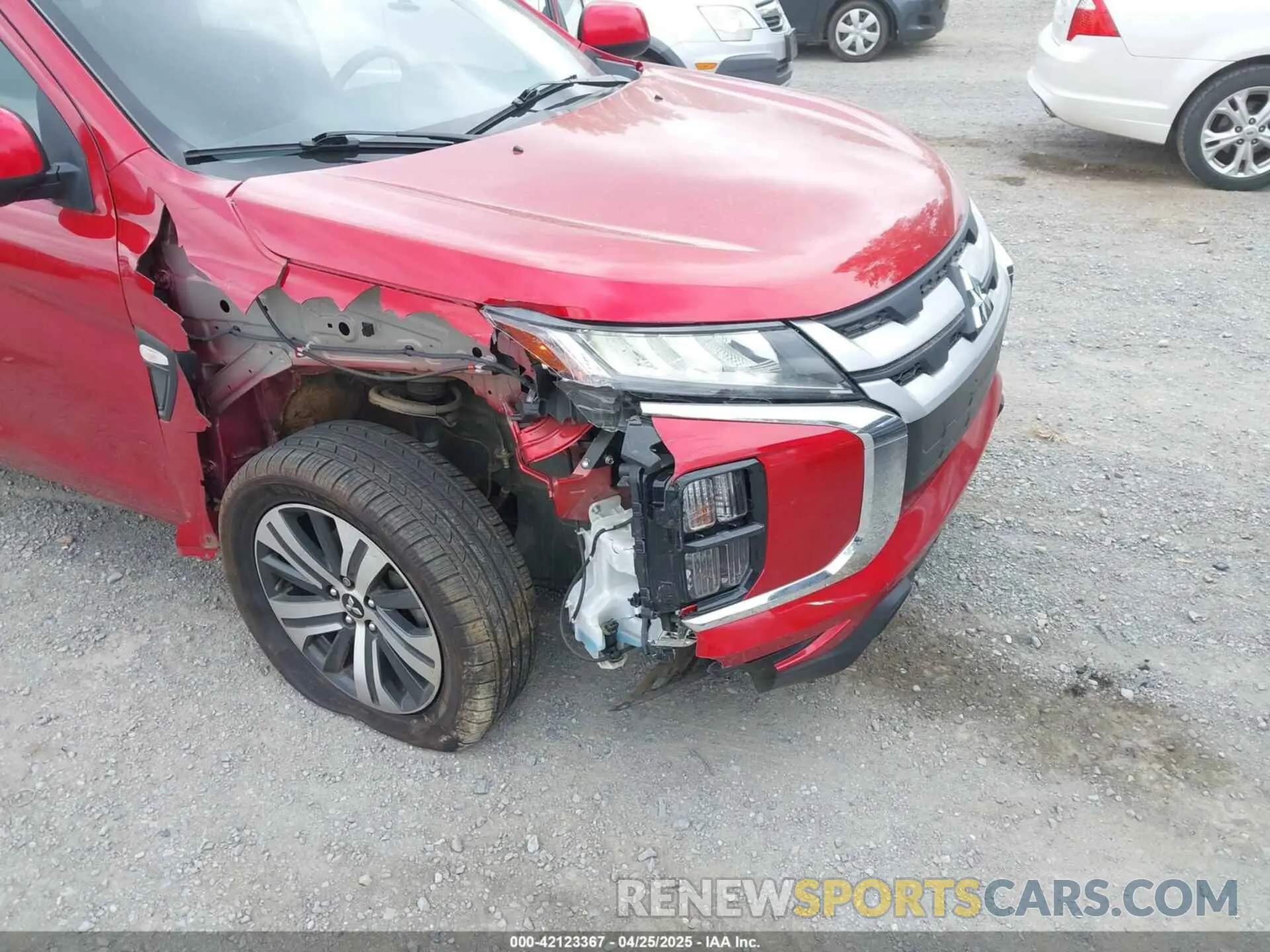 6 Photograph of a damaged car JA4ARUAU8PU011019 MITSUBISHI OUTLANDER SPORT 2023