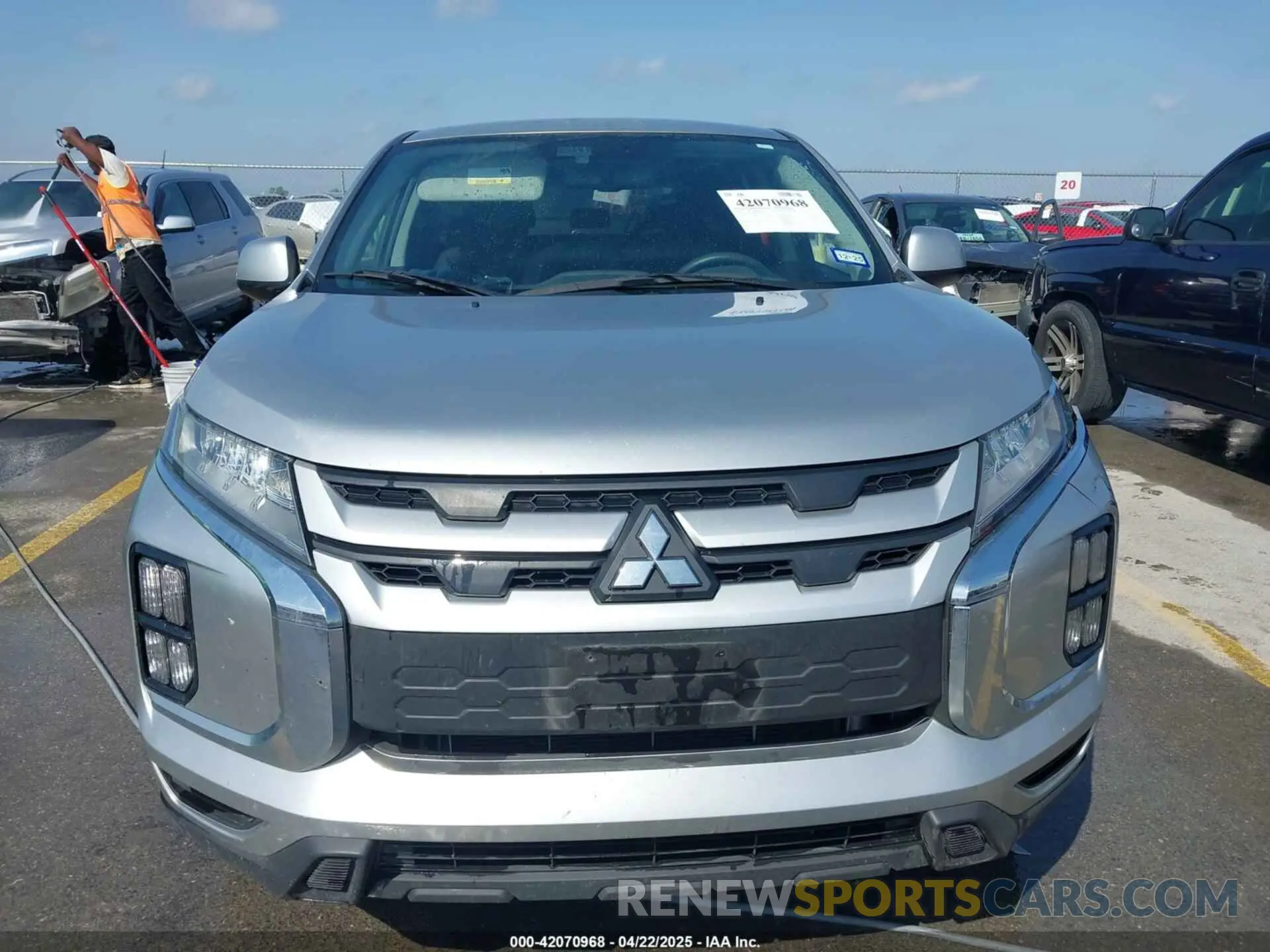 12 Photograph of a damaged car JA4ARUAU8PU013062 MITSUBISHI OUTLANDER SPORT 2023