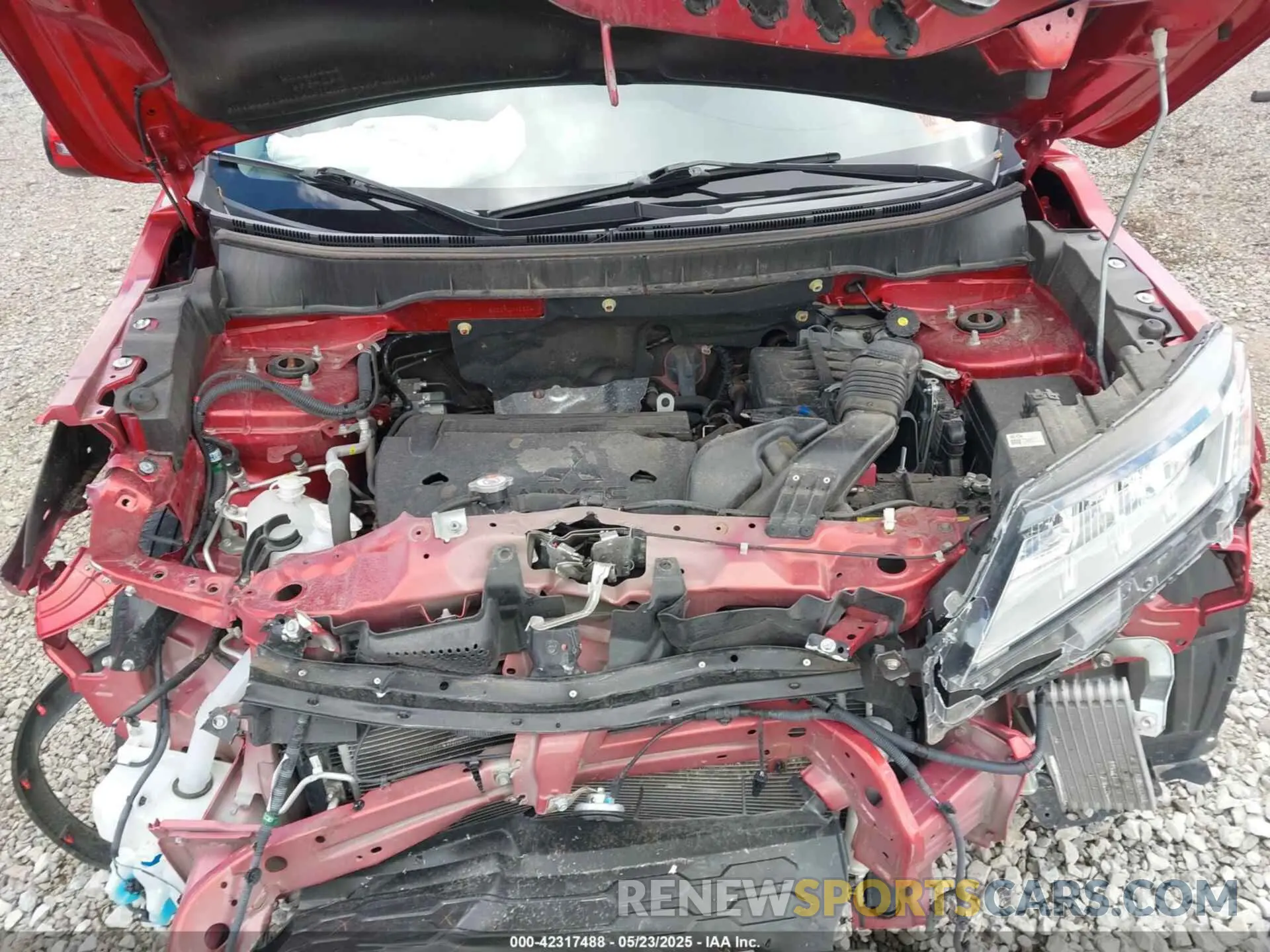 10 Photograph of a damaged car JA4ARUAU8PU015524 MITSUBISHI OUTLANDER SPORT 2023