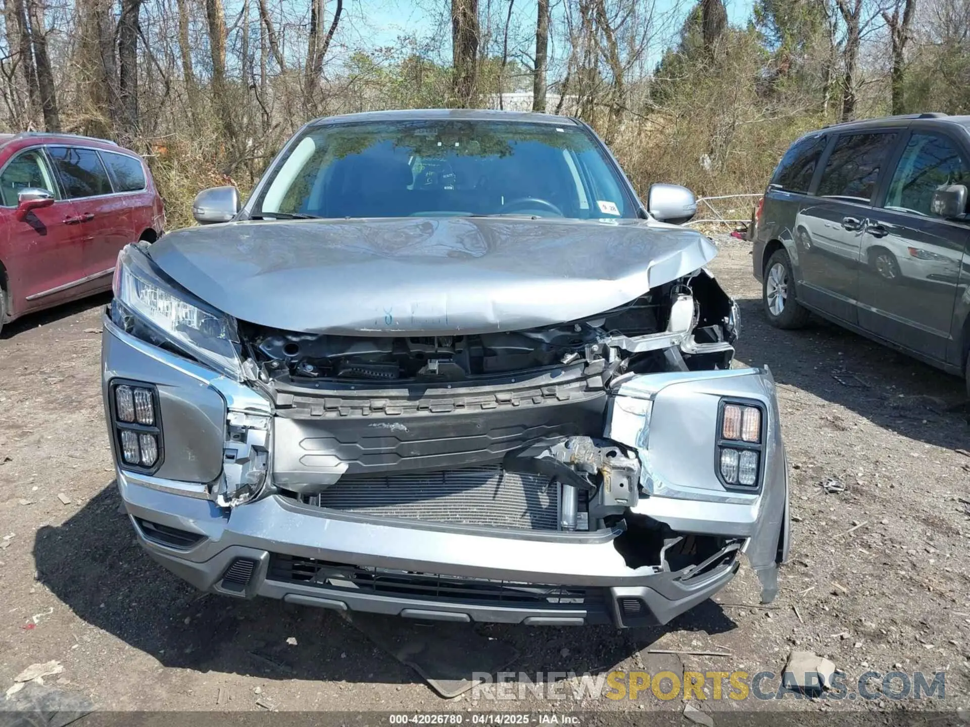 12 Photograph of a damaged car JA4ARUAU8PU016818 MITSUBISHI OUTLANDER SPORT 2023