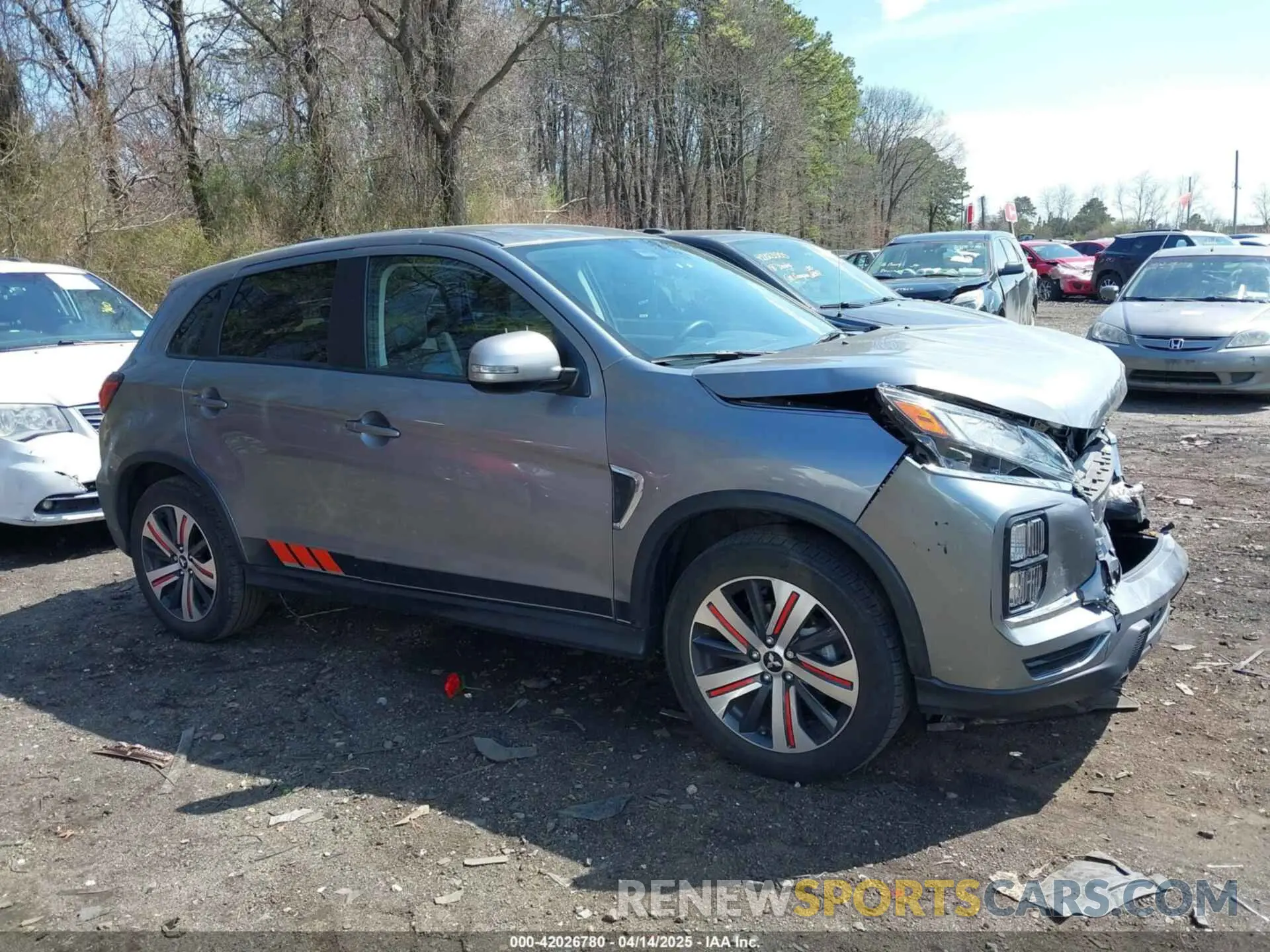 13 Photograph of a damaged car JA4ARUAU8PU016818 MITSUBISHI OUTLANDER SPORT 2023