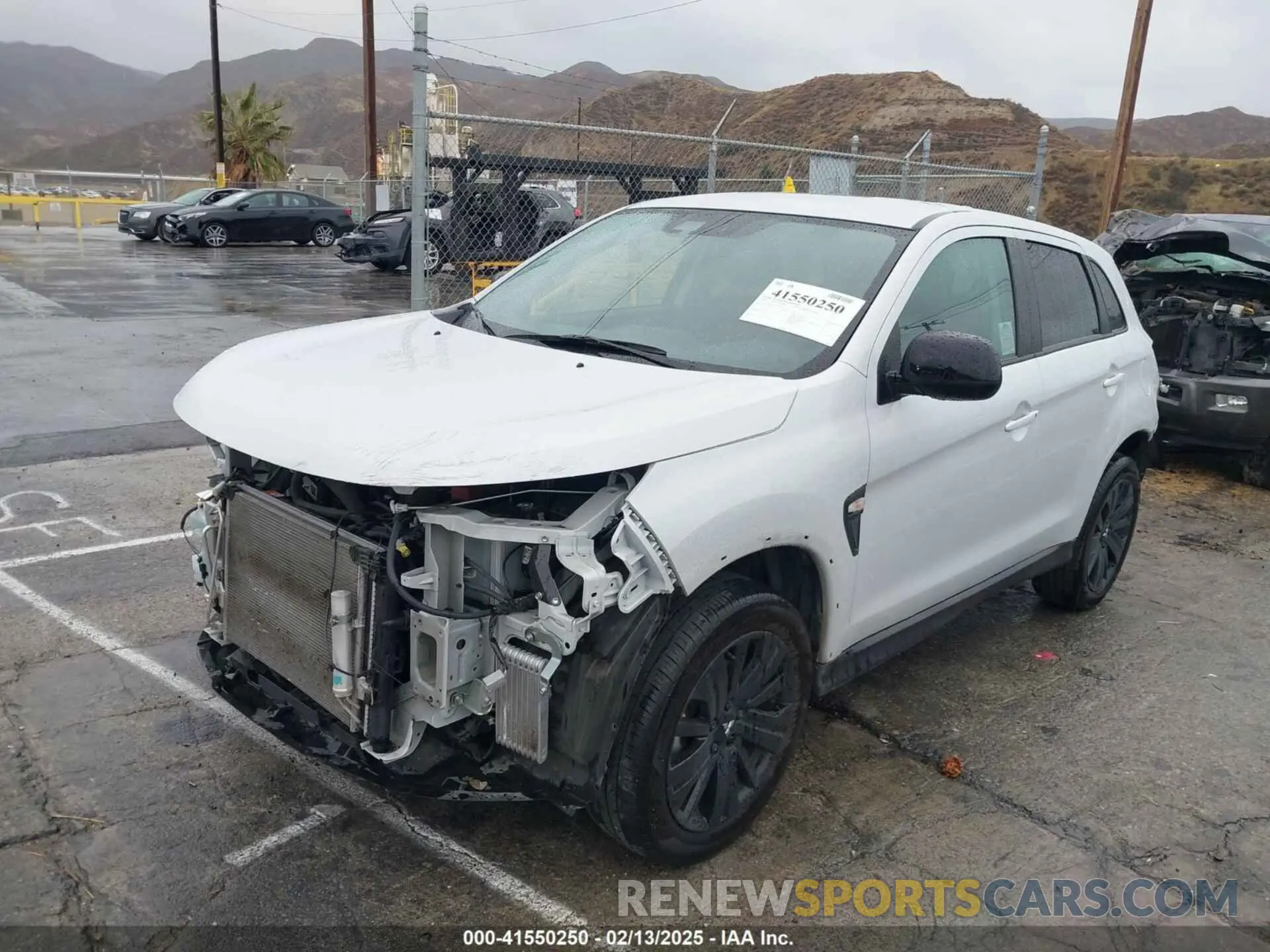 2 Photograph of a damaged car JA4ARUAU9PU014995 MITSUBISHI OUTLANDER SPORT 2023