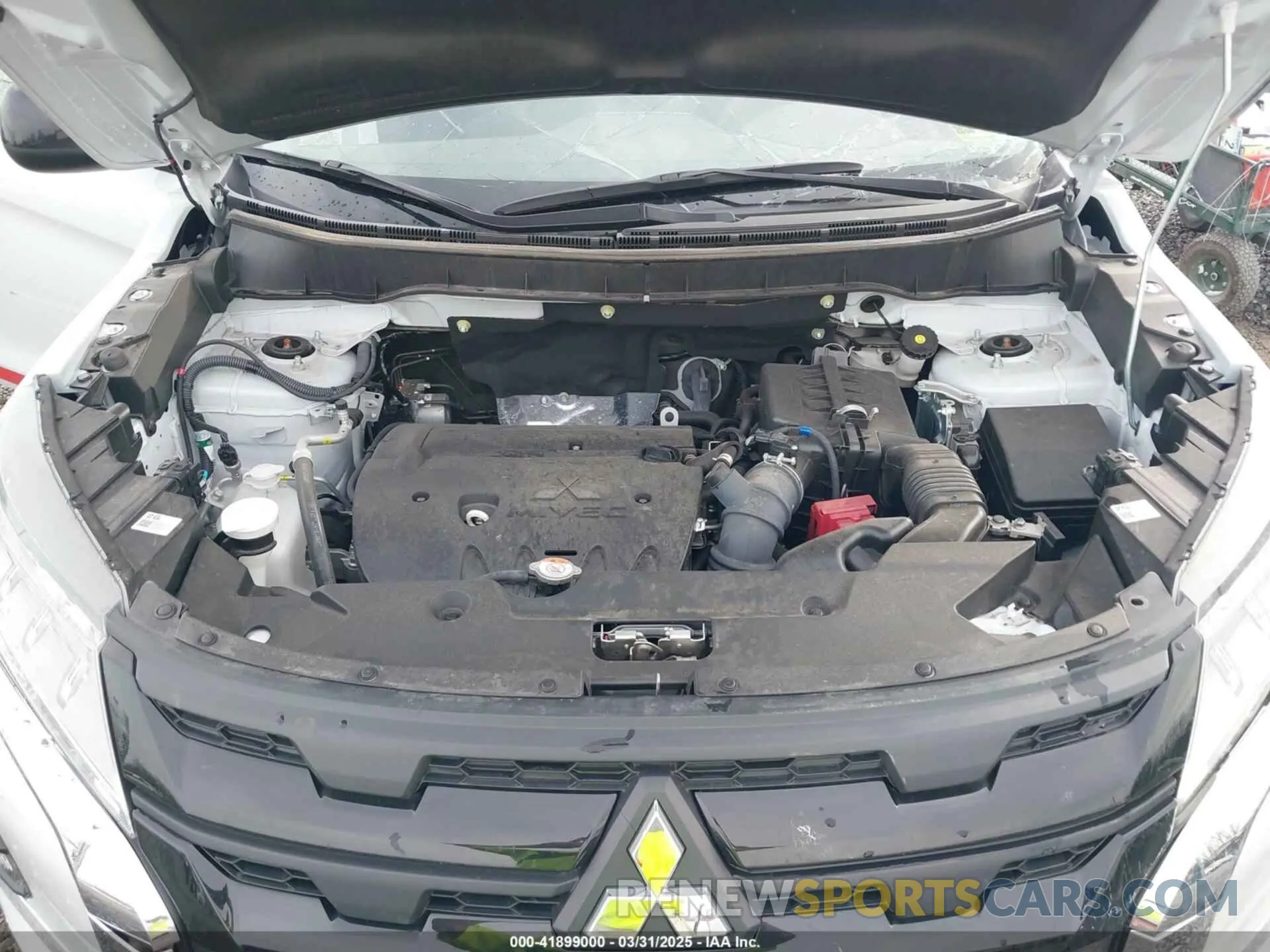 10 Photograph of a damaged car JA4ARUAUXPU007733 MITSUBISHI OUTLANDER SPORT 2023