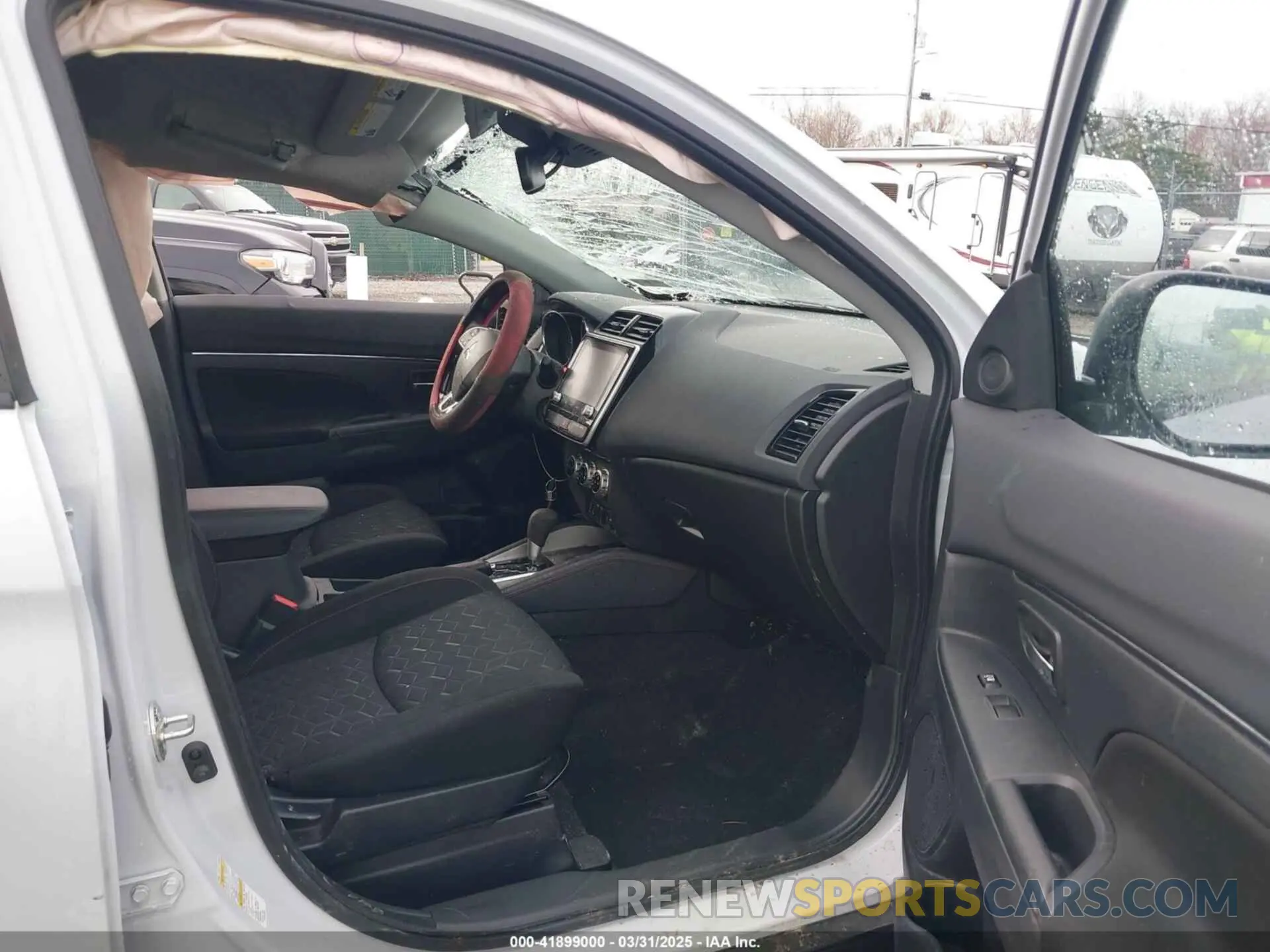 5 Photograph of a damaged car JA4ARUAUXPU007733 MITSUBISHI OUTLANDER SPORT 2023