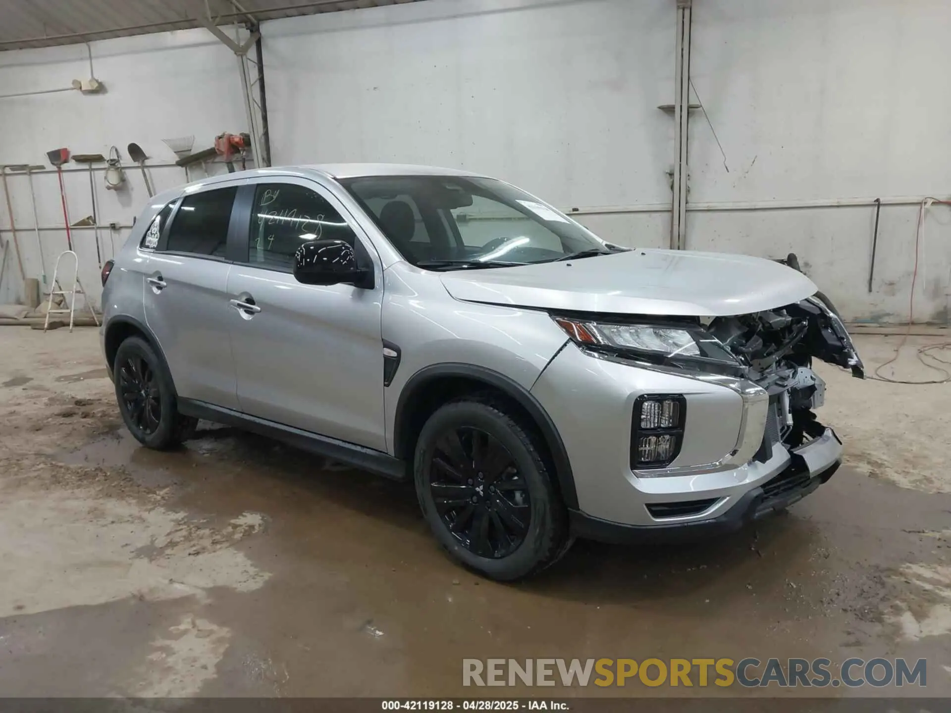 1 Photograph of a damaged car JA4ARUAU0RU018078 MITSUBISHI OUTLANDER SPORT 2024