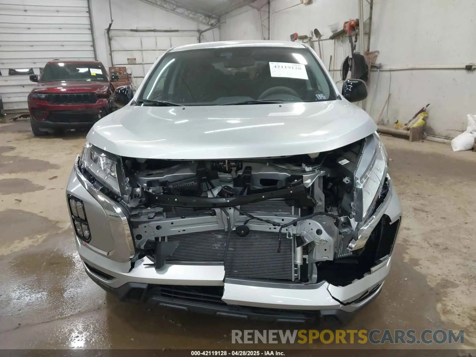 12 Photograph of a damaged car JA4ARUAU0RU018078 MITSUBISHI OUTLANDER SPORT 2024