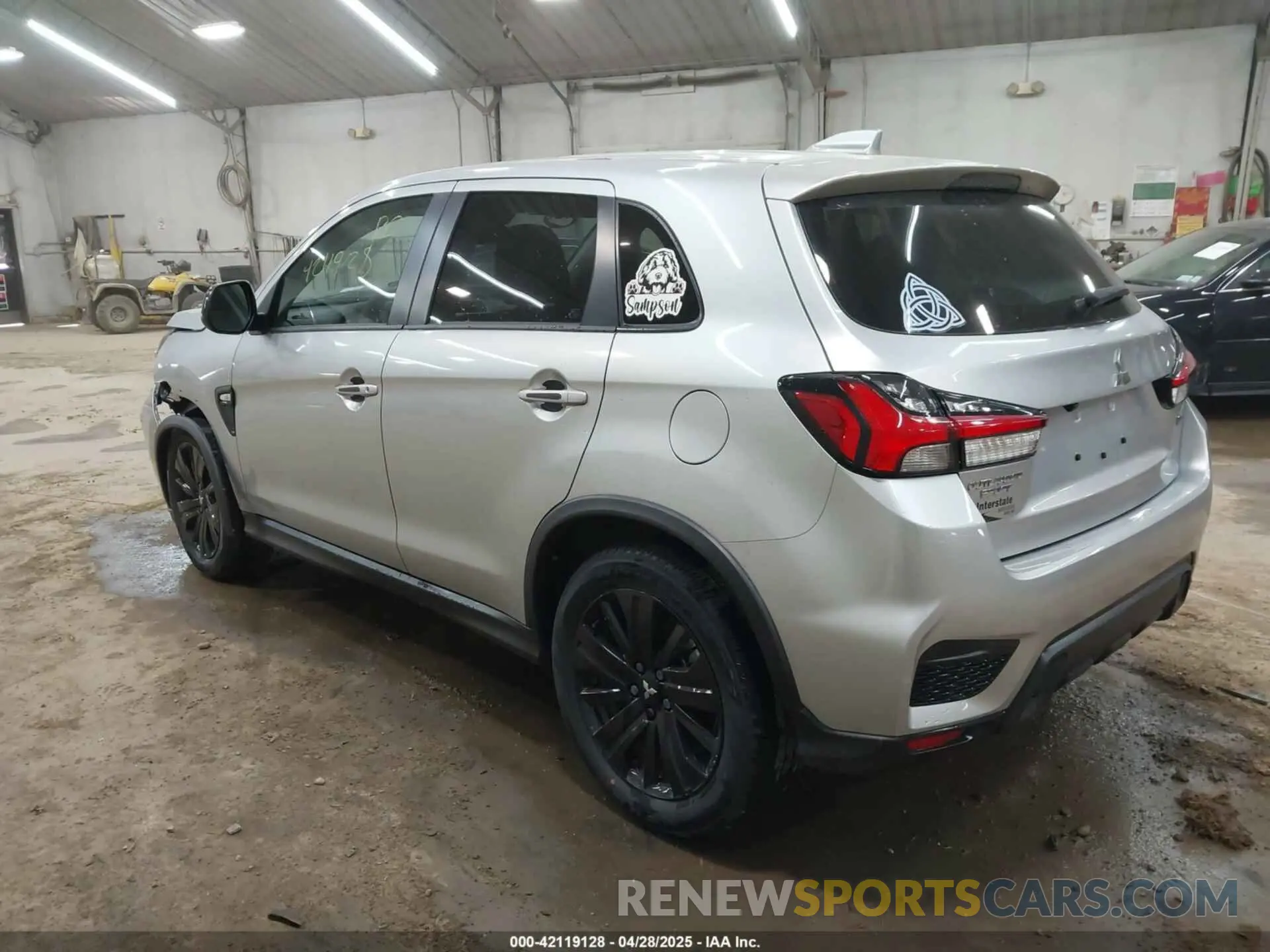 3 Photograph of a damaged car JA4ARUAU0RU018078 MITSUBISHI OUTLANDER SPORT 2024