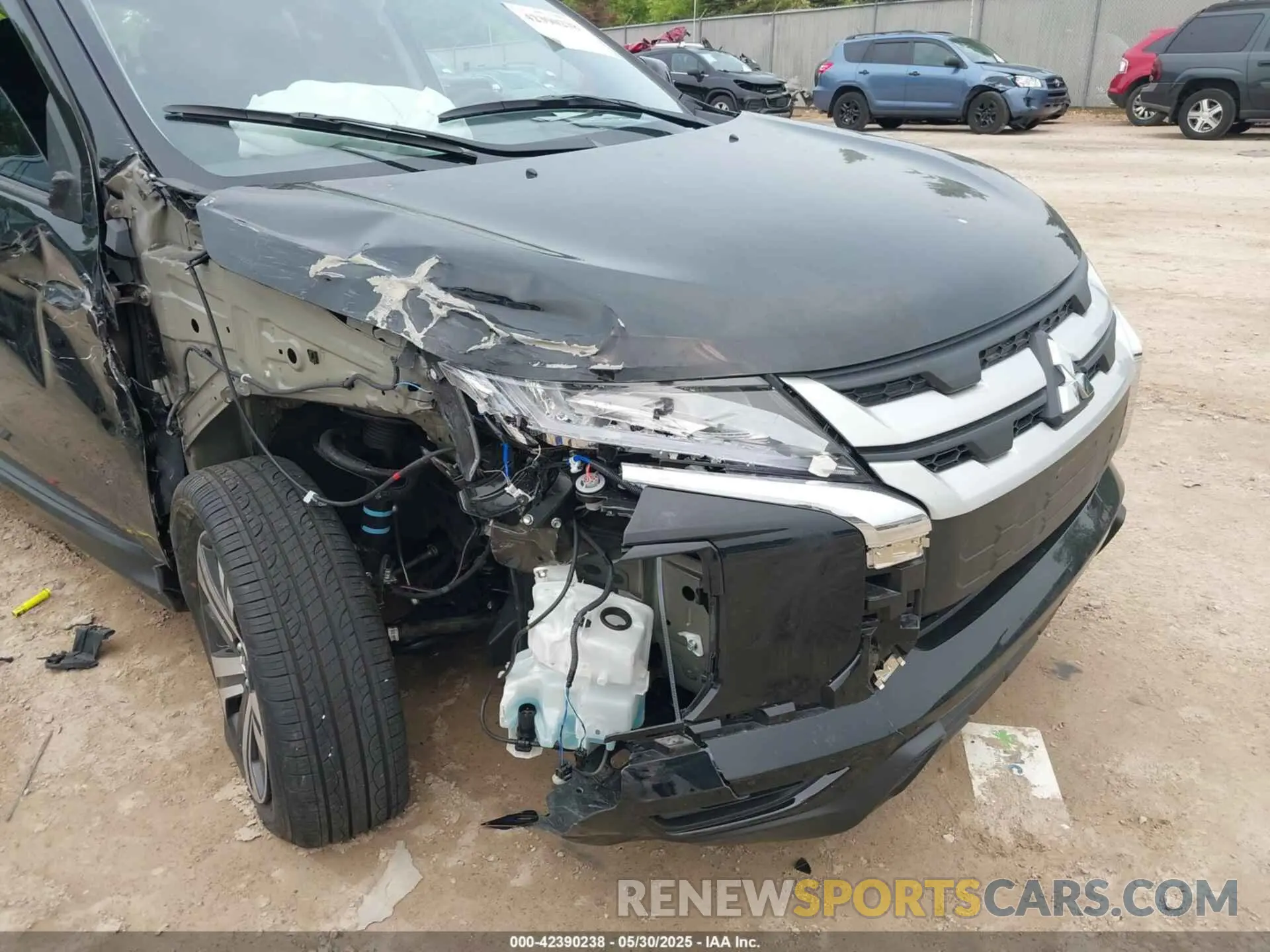 6 Photograph of a damaged car JA4ARUAU0RU023555 MITSUBISHI OUTLANDER SPORT 2024