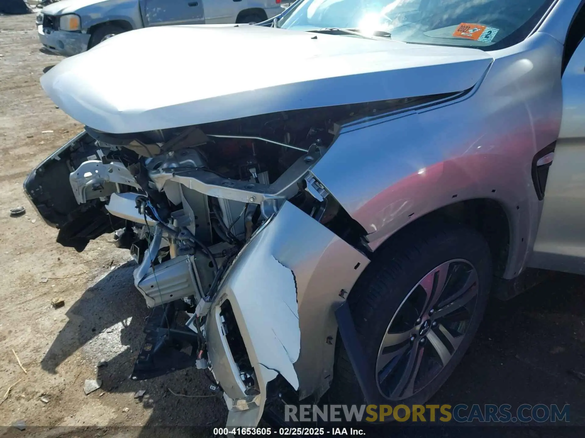 20 Photograph of a damaged car JA4ARUAU1RU002102 MITSUBISHI OUTLANDER SPORT 2024