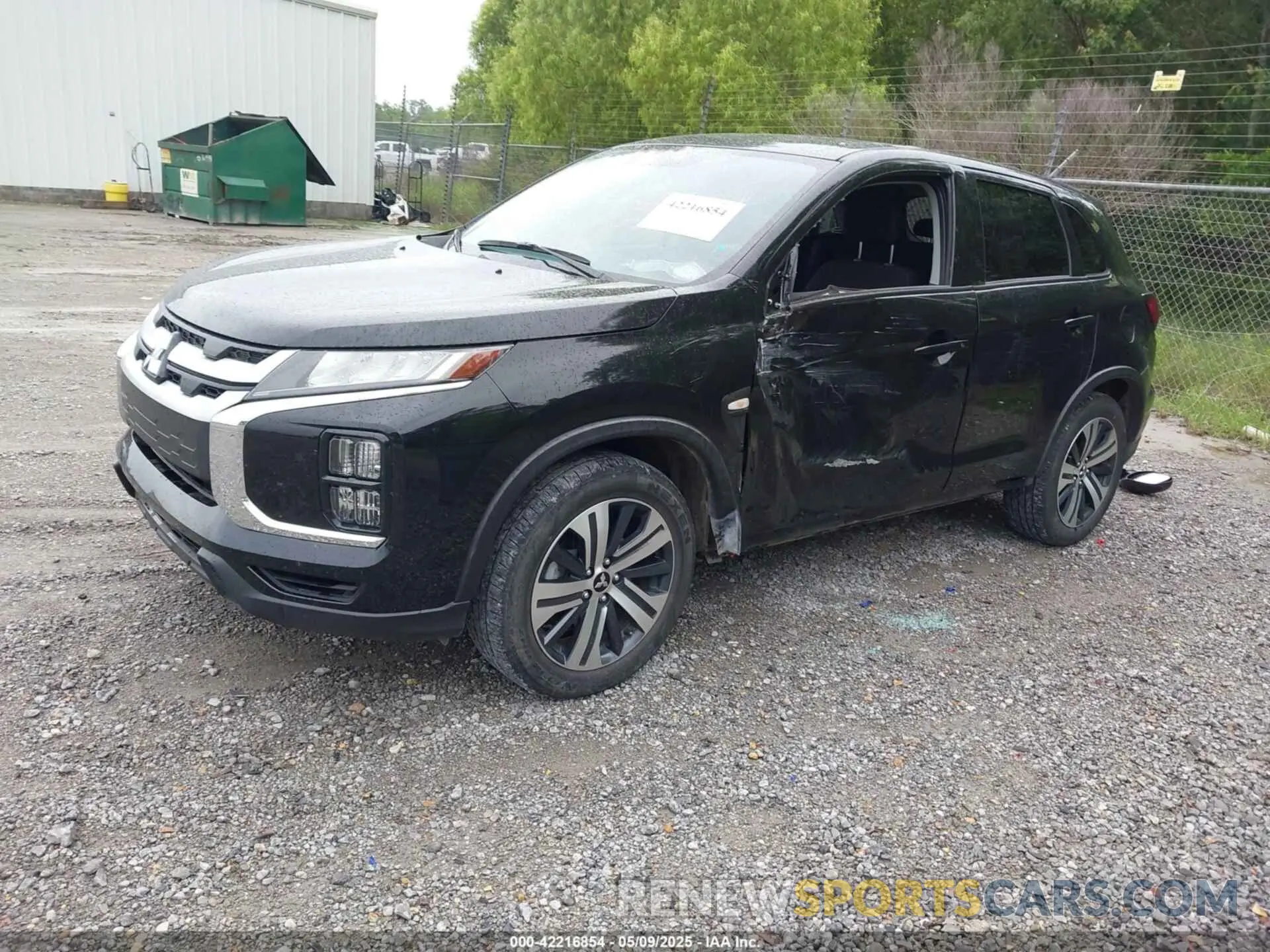 2 Photograph of a damaged car JA4ARUAU1RU007042 MITSUBISHI OUTLANDER SPORT 2024