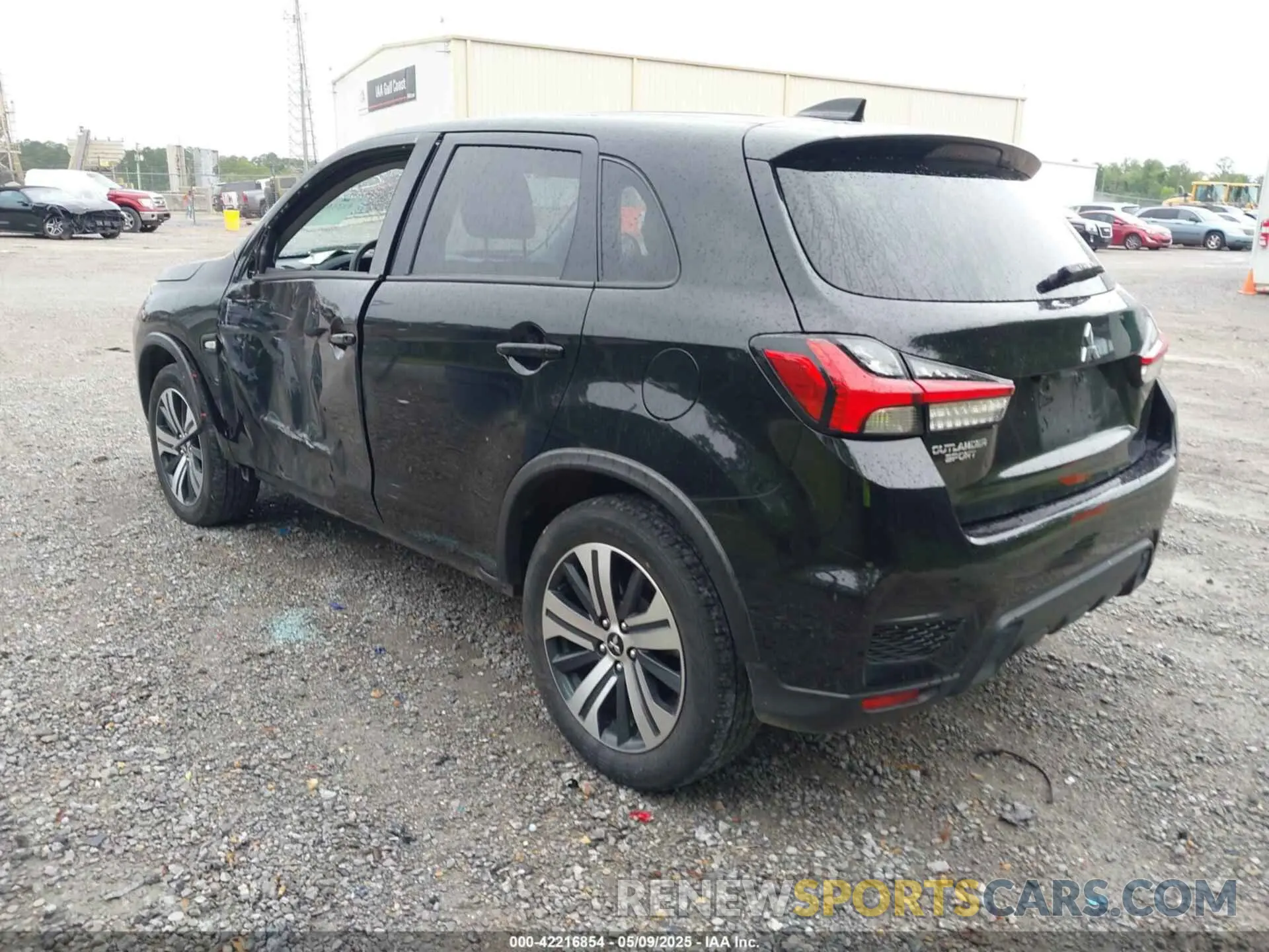 3 Photograph of a damaged car JA4ARUAU1RU007042 MITSUBISHI OUTLANDER SPORT 2024