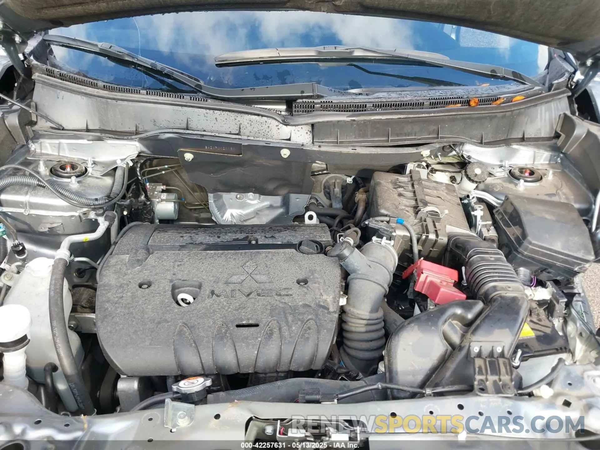 10 Photograph of a damaged car JA4ARUAU1RU020180 MITSUBISHI OUTLANDER SPORT 2024