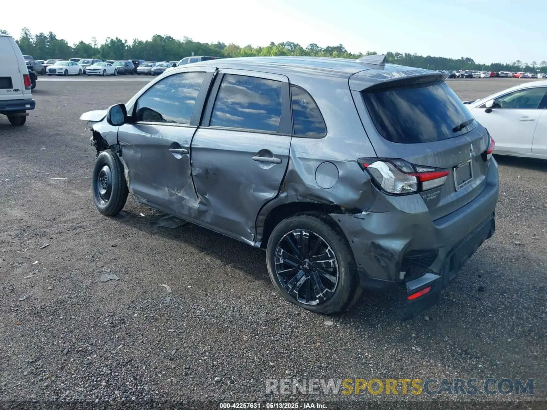3 Photograph of a damaged car JA4ARUAU1RU020180 MITSUBISHI OUTLANDER SPORT 2024