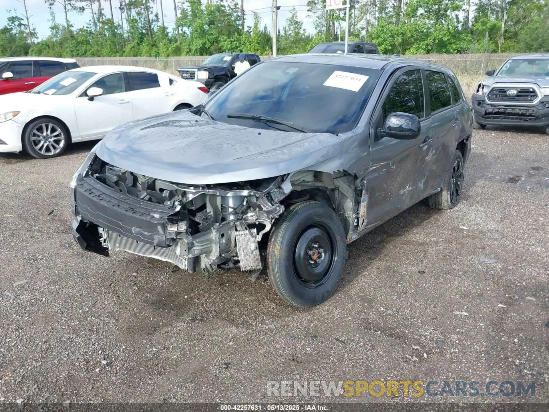 6 Photograph of a damaged car JA4ARUAU1RU020180 MITSUBISHI OUTLANDER SPORT 2024