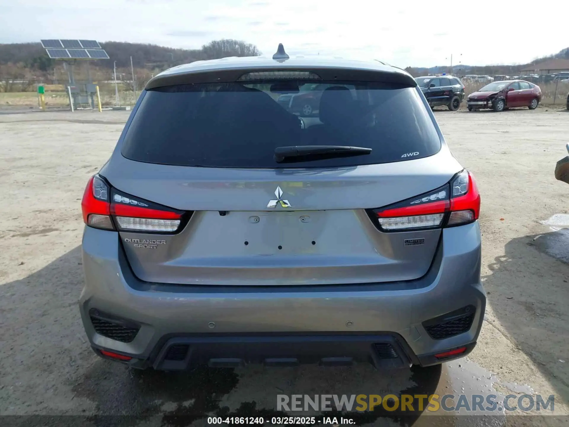 16 Photograph of a damaged car JA4ARUAU2RU001654 MITSUBISHI OUTLANDER SPORT 2024