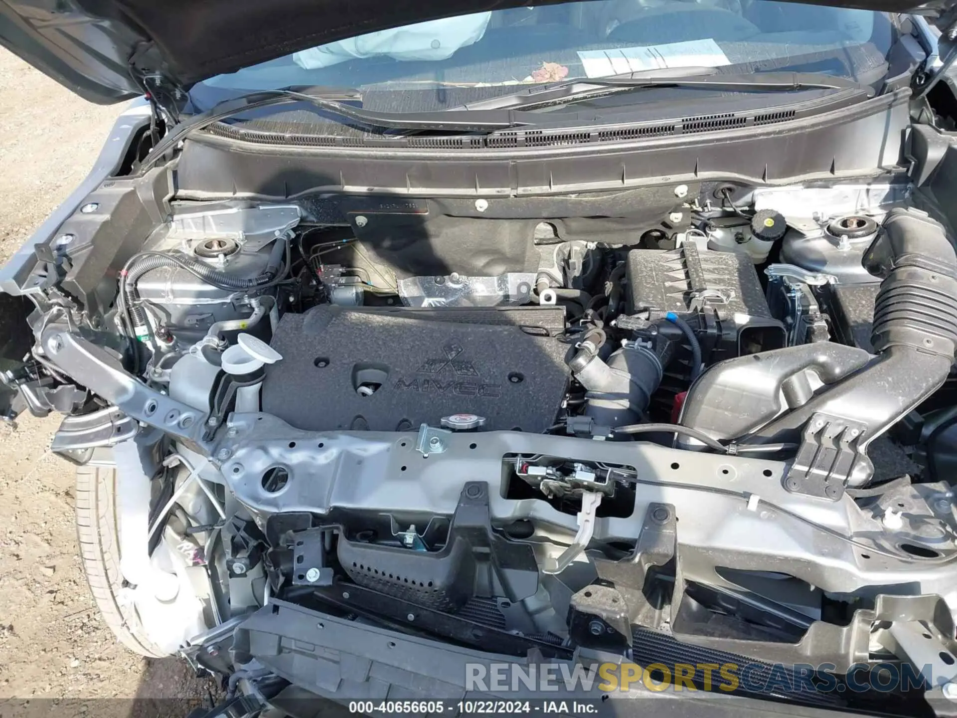 10 Photograph of a damaged car JA4ARUAU2RU007521 MITSUBISHI OUTLANDER SPORT 2024