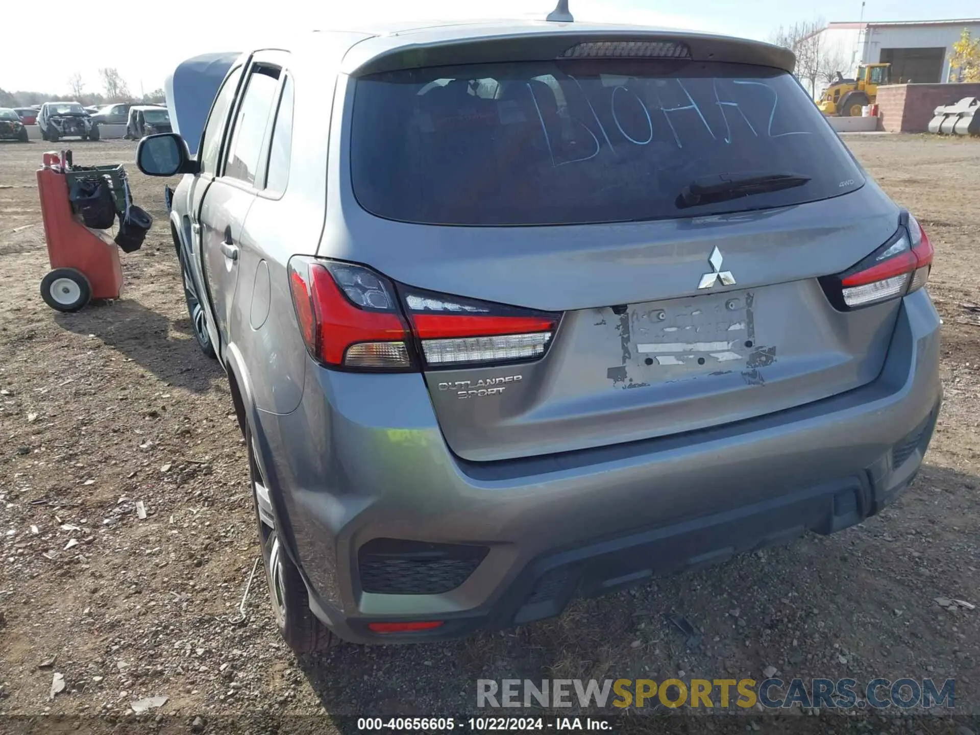 3 Photograph of a damaged car JA4ARUAU2RU007521 MITSUBISHI OUTLANDER SPORT 2024