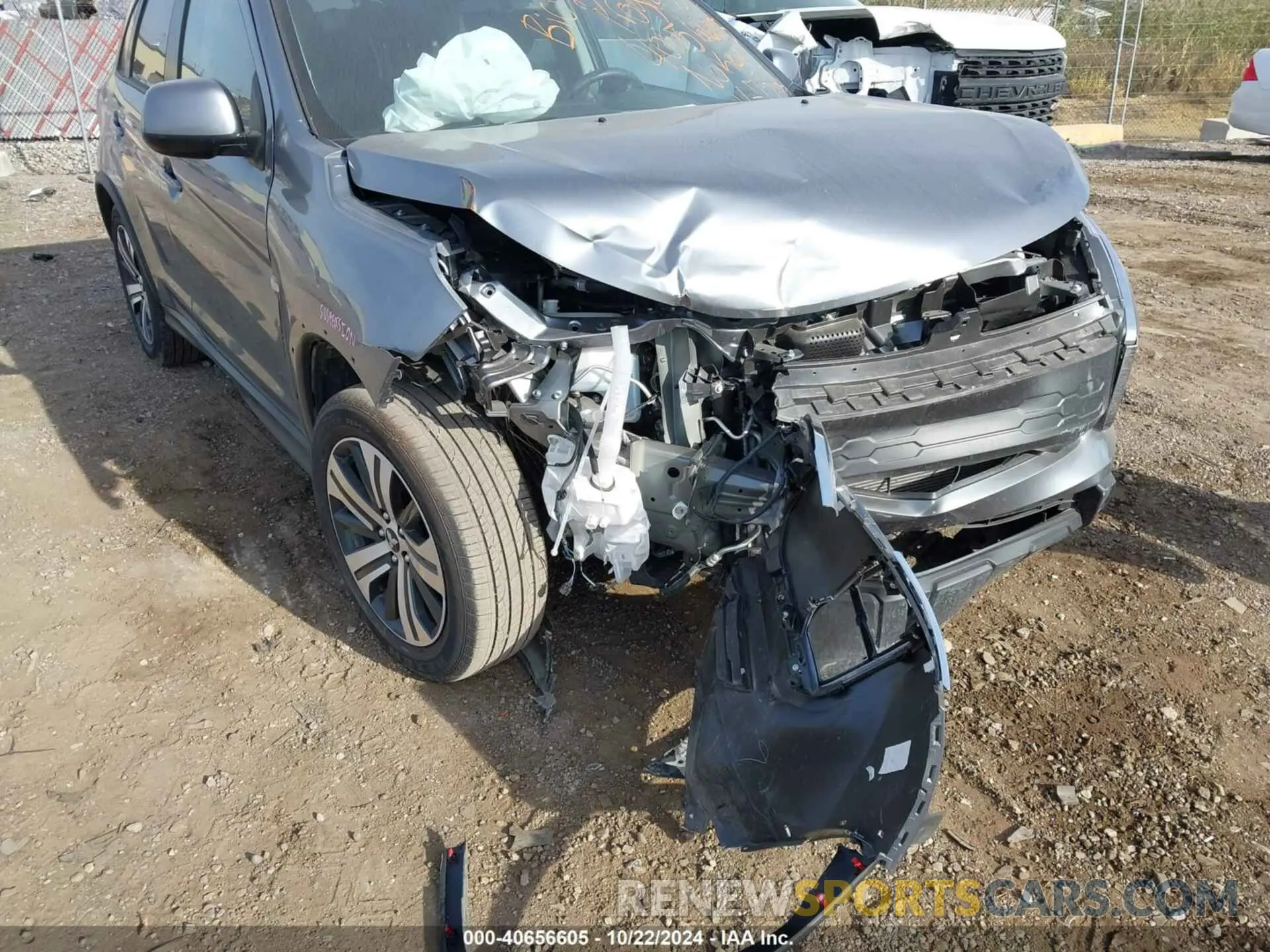 6 Photograph of a damaged car JA4ARUAU2RU007521 MITSUBISHI OUTLANDER SPORT 2024