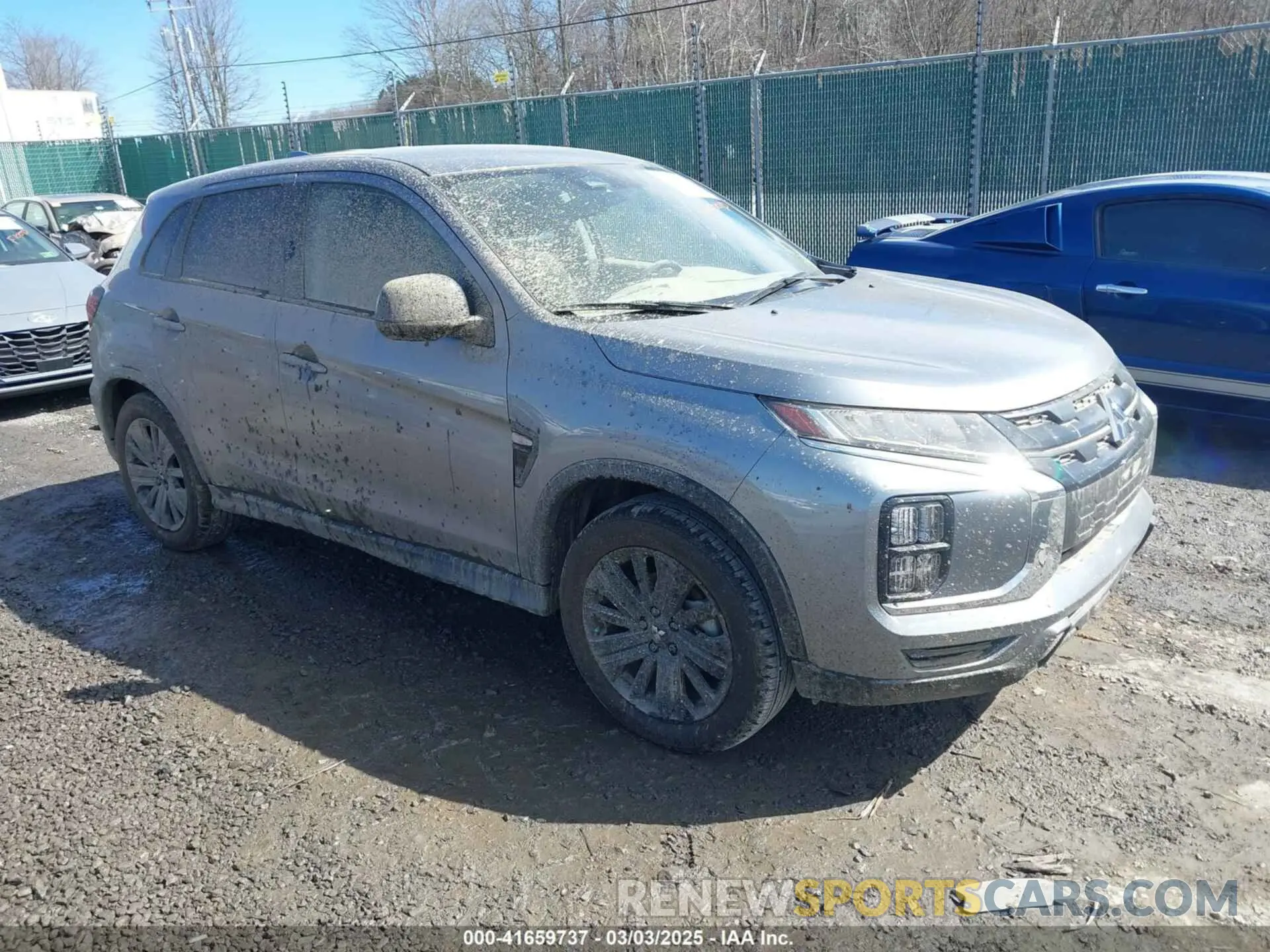 1 Photograph of a damaged car JA4ARUAU2RU018678 MITSUBISHI OUTLANDER SPORT 2024