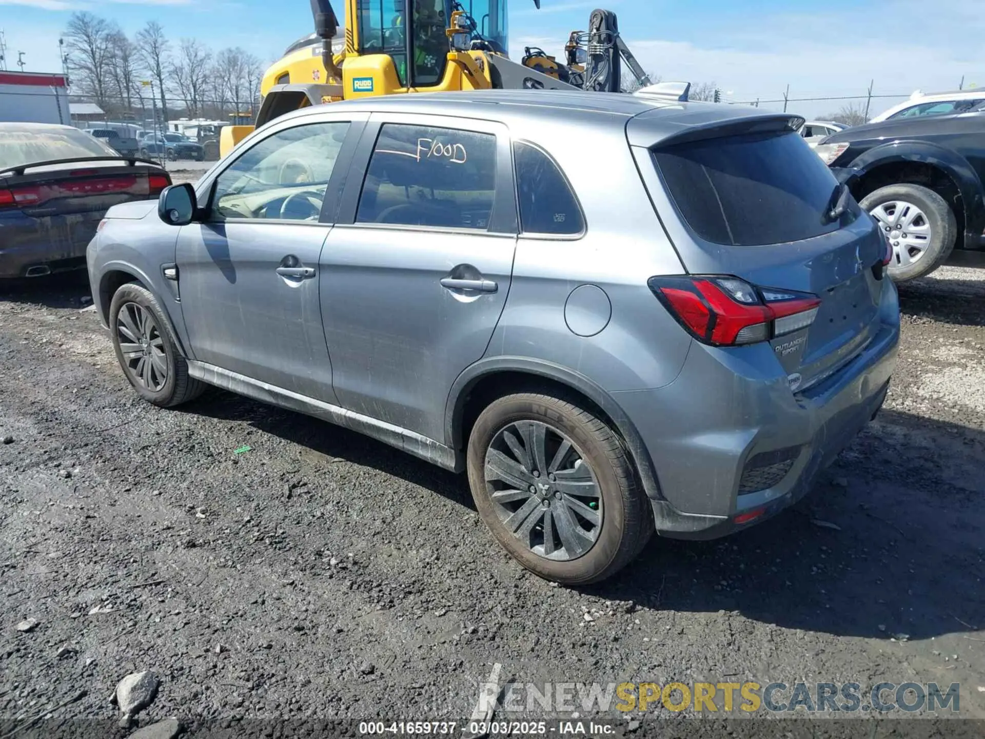 3 Photograph of a damaged car JA4ARUAU2RU018678 MITSUBISHI OUTLANDER SPORT 2024