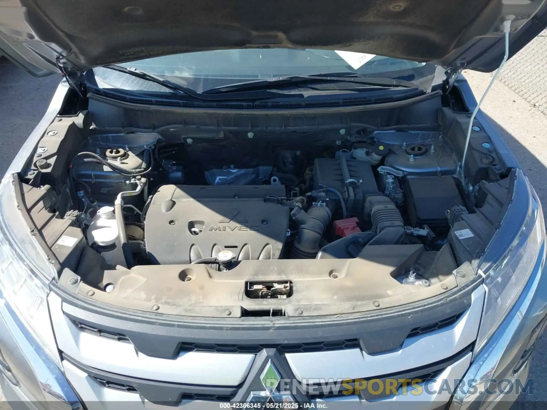 10 Photograph of a damaged car JA4ARUAU3RU025509 MITSUBISHI OUTLANDER SPORT 2024