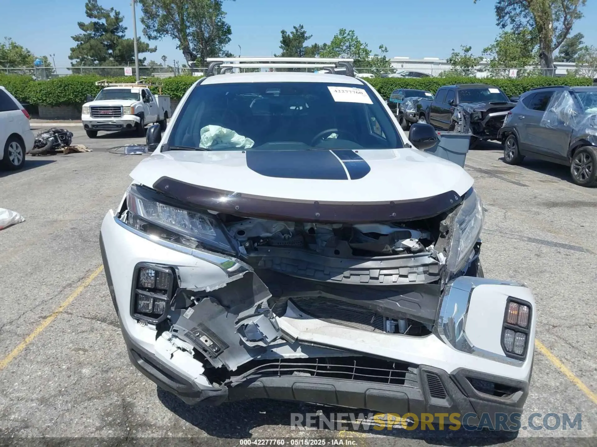 12 Photograph of a damaged car JA4ARUAU4RU005267 MITSUBISHI OUTLANDER SPORT 2024