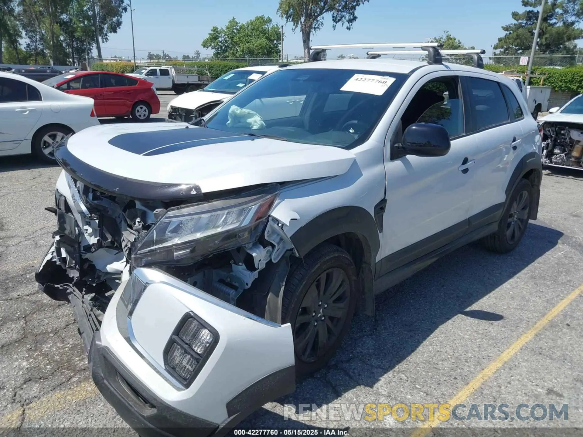 2 Photograph of a damaged car JA4ARUAU4RU005267 MITSUBISHI OUTLANDER SPORT 2024