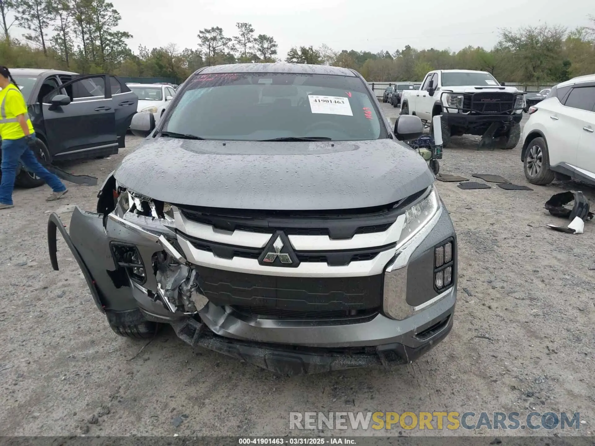 12 Photograph of a damaged car JA4ARUAU4RU006984 MITSUBISHI OUTLANDER SPORT 2024