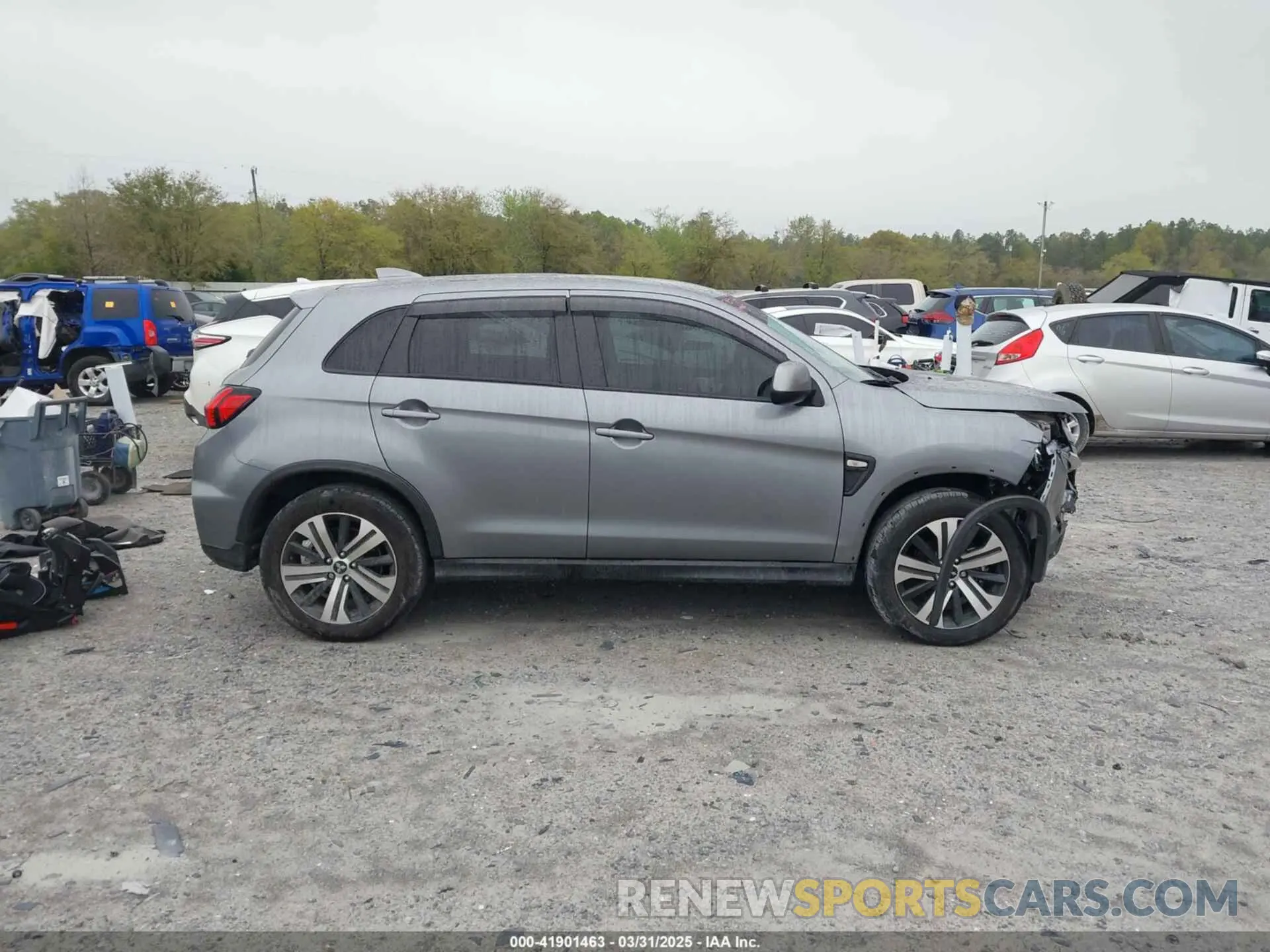 13 Photograph of a damaged car JA4ARUAU4RU006984 MITSUBISHI OUTLANDER SPORT 2024