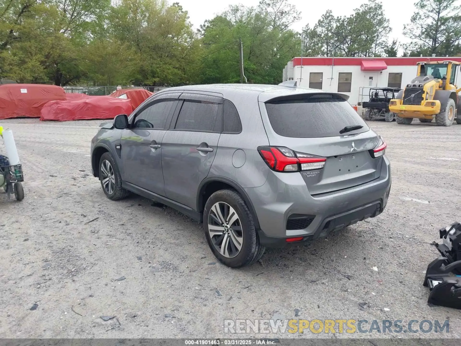 3 Photograph of a damaged car JA4ARUAU4RU006984 MITSUBISHI OUTLANDER SPORT 2024