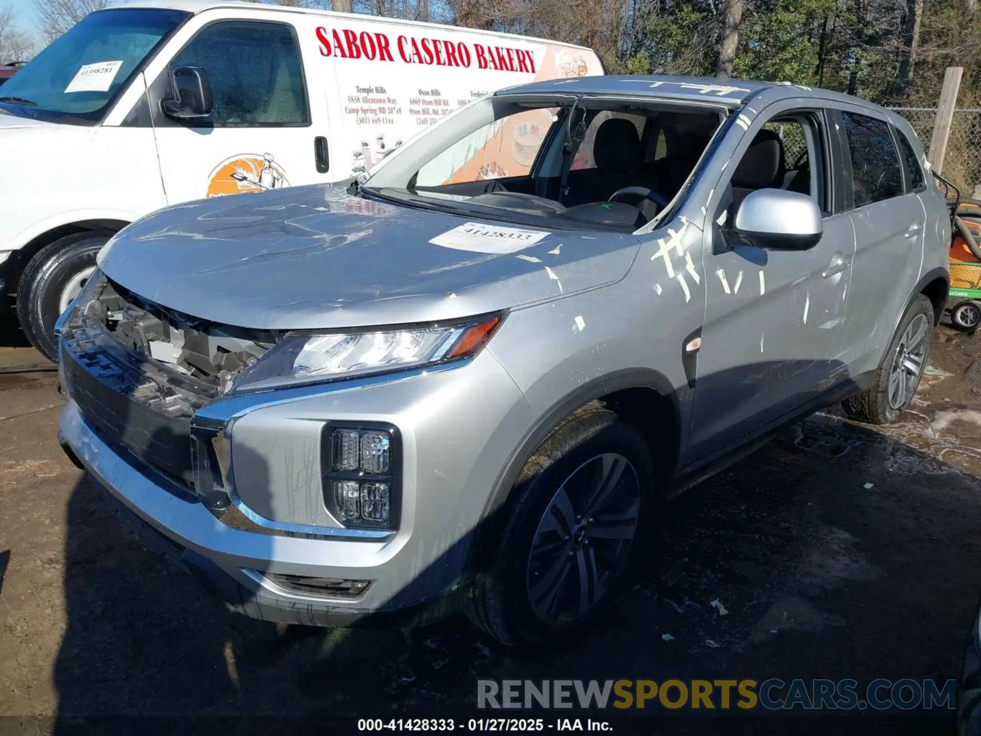 2 Photograph of a damaged car JA4ARUAU4RU007455 MITSUBISHI OUTLANDER SPORT 2024