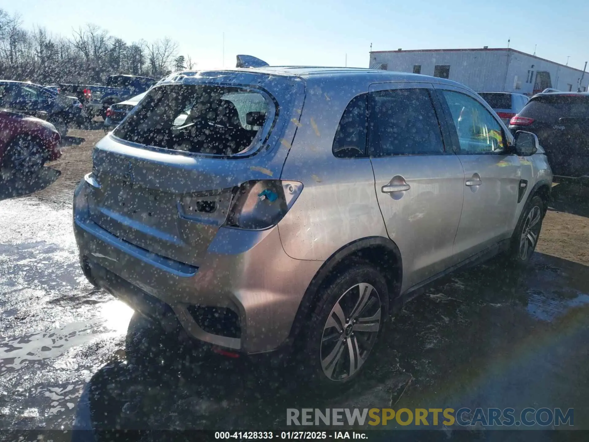 4 Photograph of a damaged car JA4ARUAU4RU007455 MITSUBISHI OUTLANDER SPORT 2024
