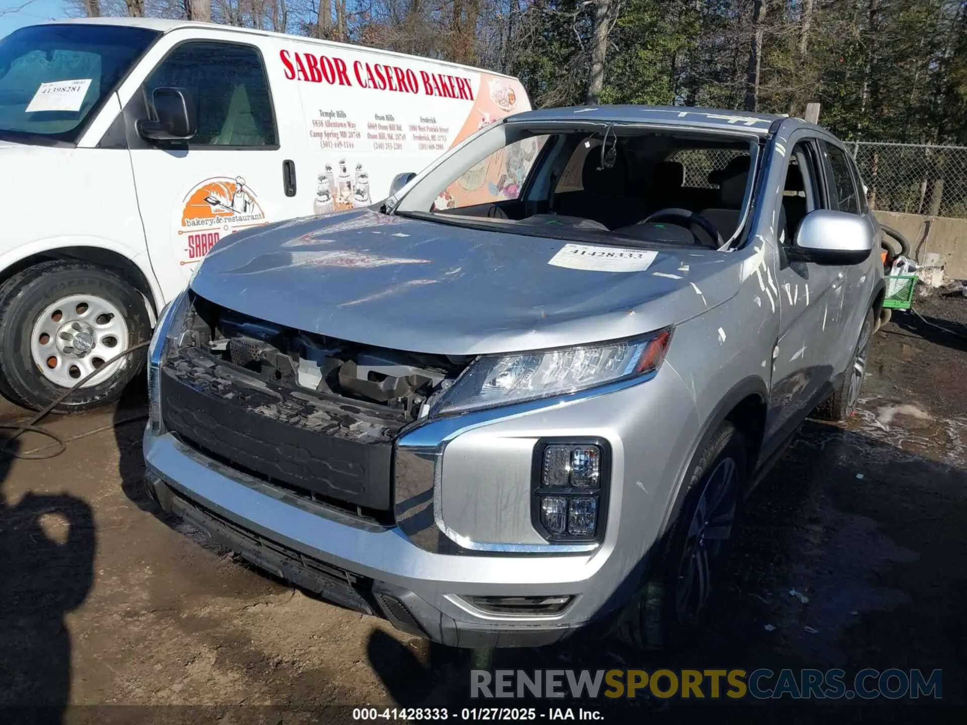 6 Photograph of a damaged car JA4ARUAU4RU007455 MITSUBISHI OUTLANDER SPORT 2024