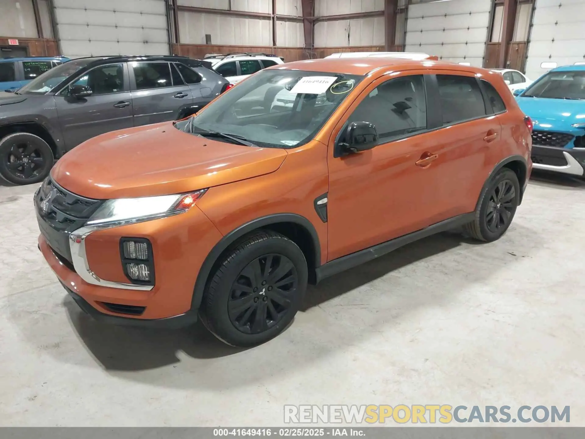 2 Photograph of a damaged car JA4ARUAU4RU012462 MITSUBISHI OUTLANDER SPORT 2024